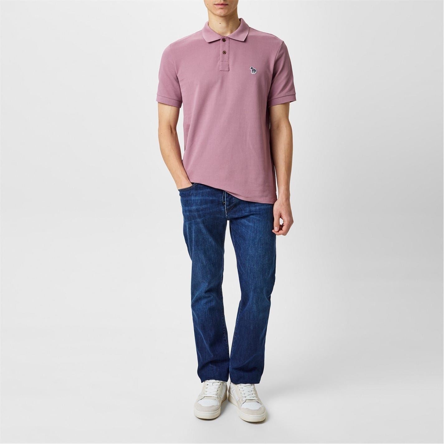 PS Paul Smith Regular Fit Zebra Polo Shirt