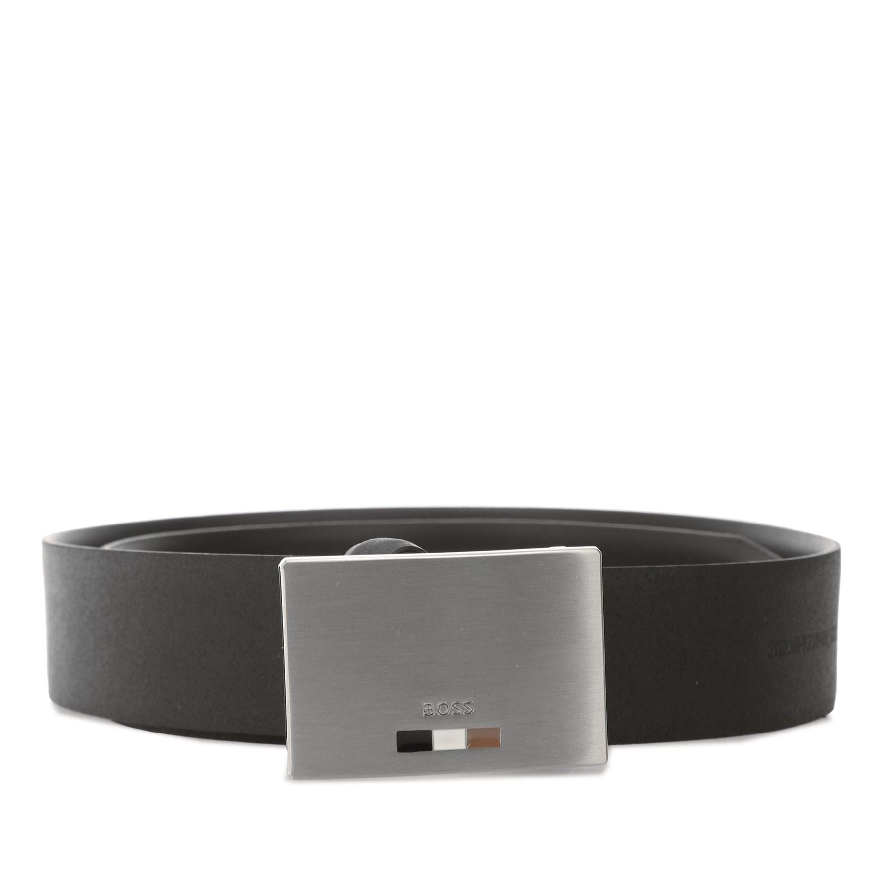 Boss Strom Icon Plaque Buckle Belt