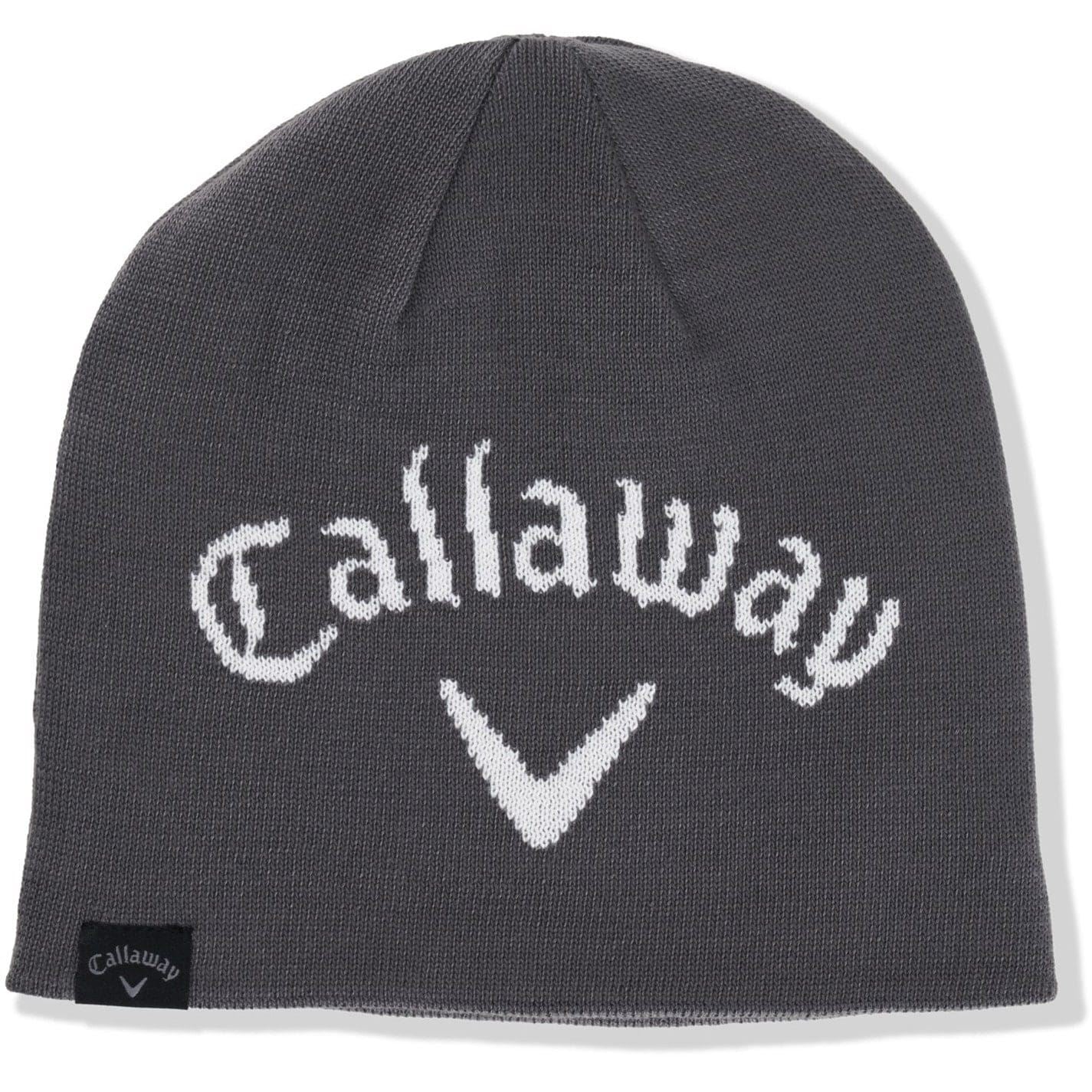 Callaway Reverse Wordmark Beanie with Logo