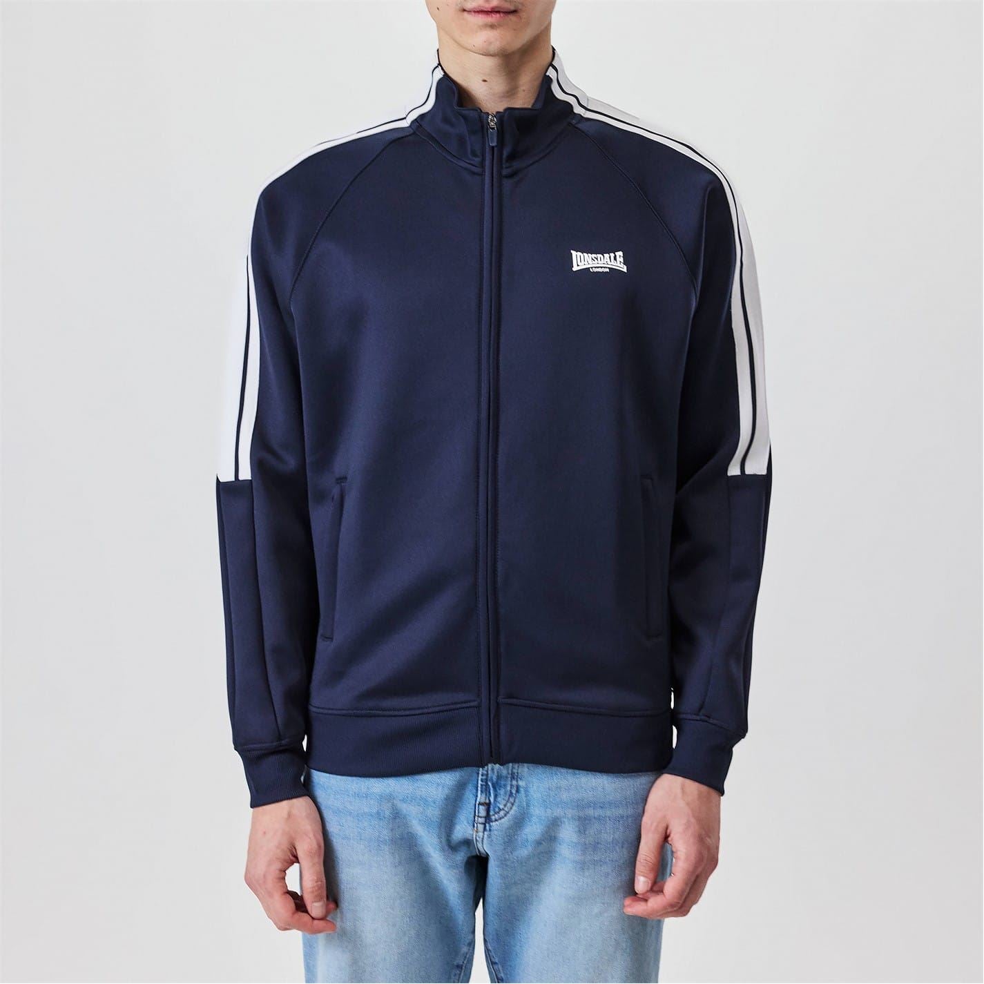Lonsdale 2 Stripe Track Top