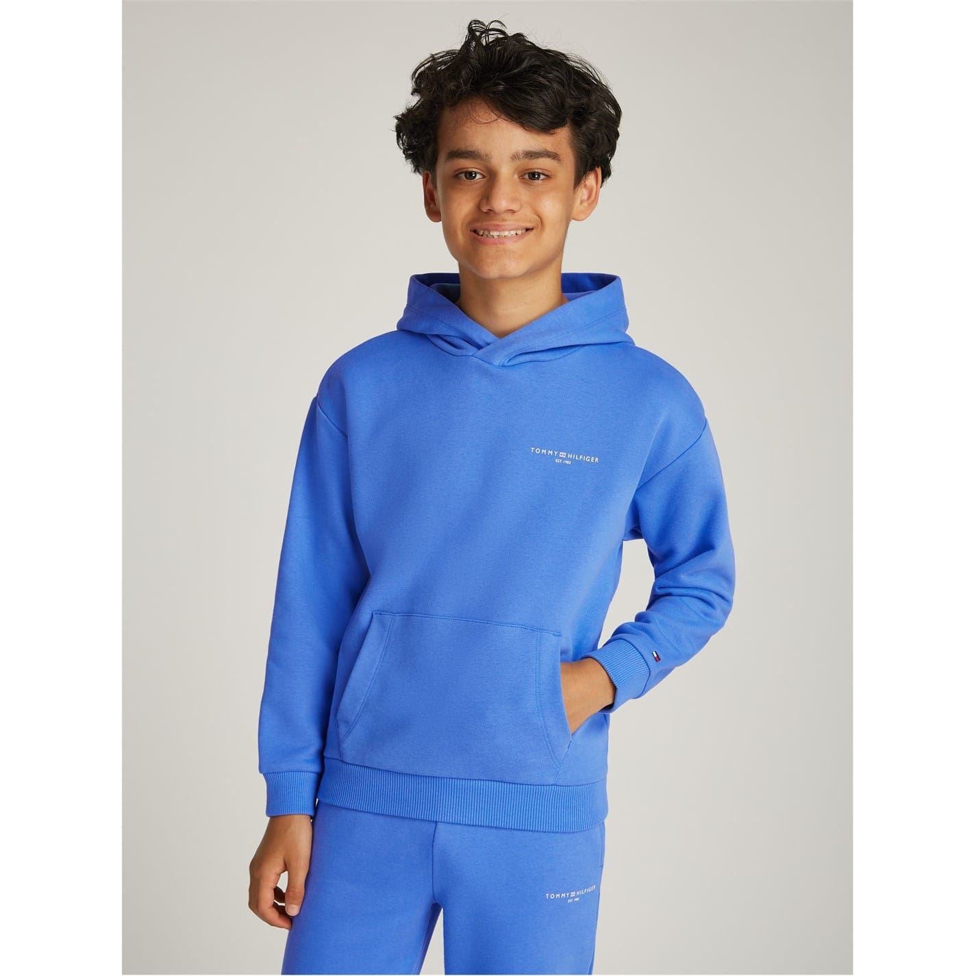 Tommy Hilfiger 1985 Mini Corp Logo Hoodie Juniors