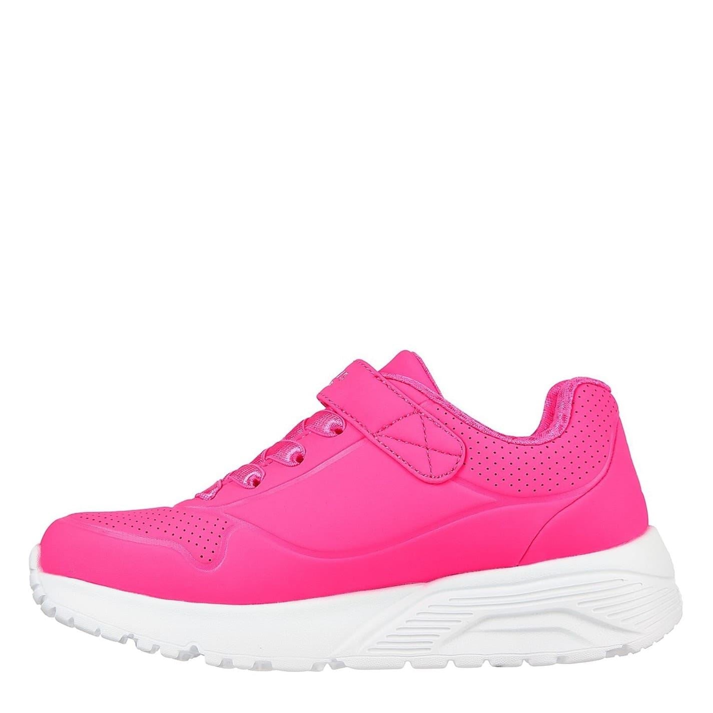 Skechers Uno Lite Round Toe Low Top Sneakers