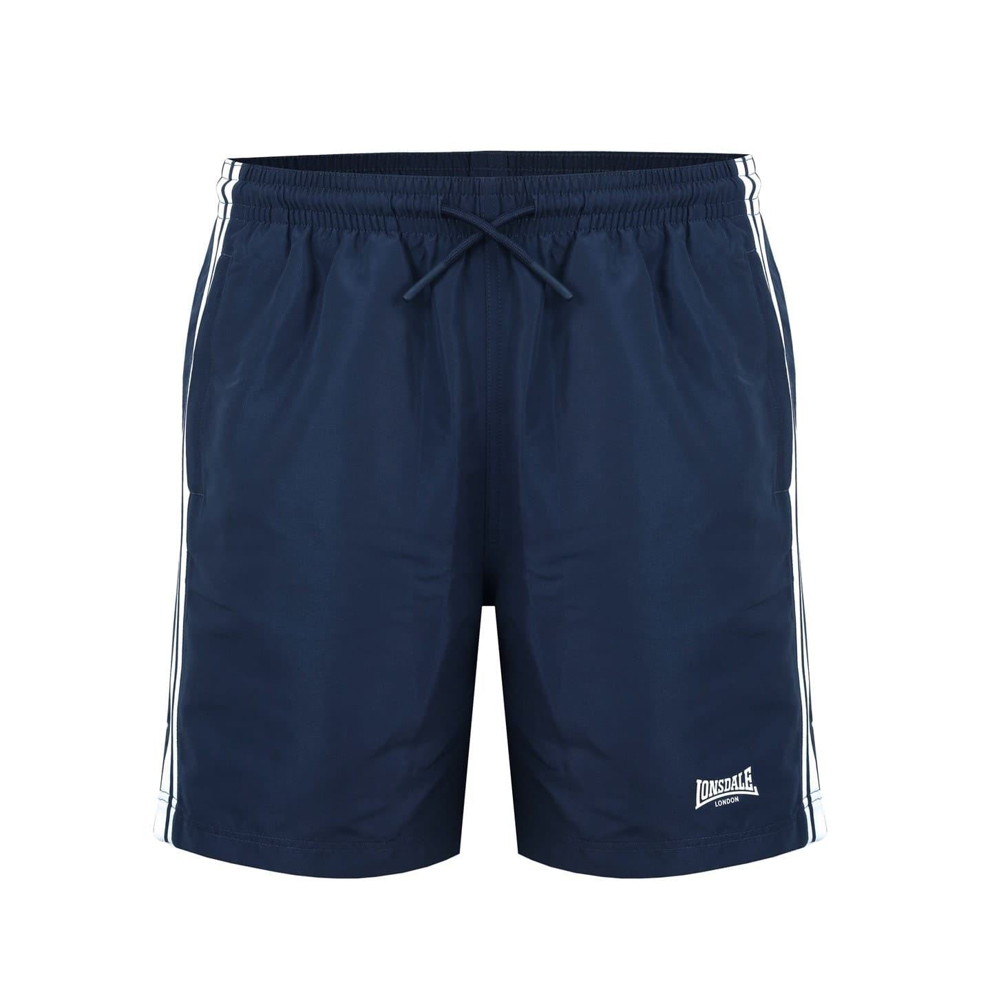 Lonsdale Mens Stripe Woven Shorts