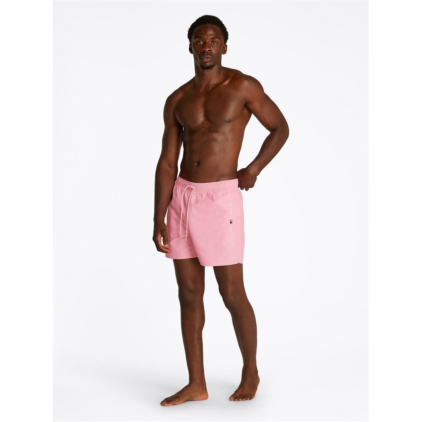 Tommy Hilfiger Regular Fit Swim Short with Drawstring