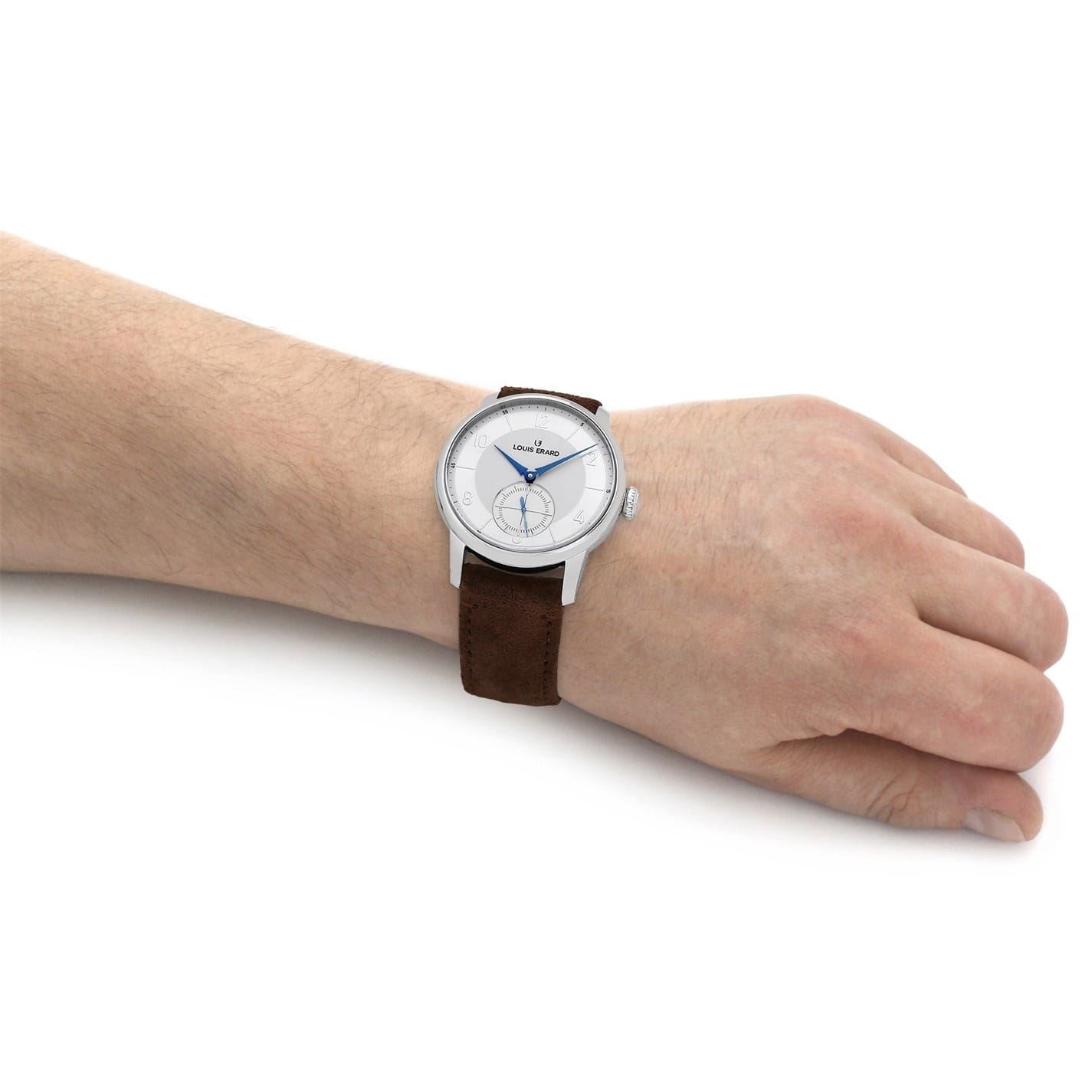 Louis Erard Analogue Leather Strap Watch