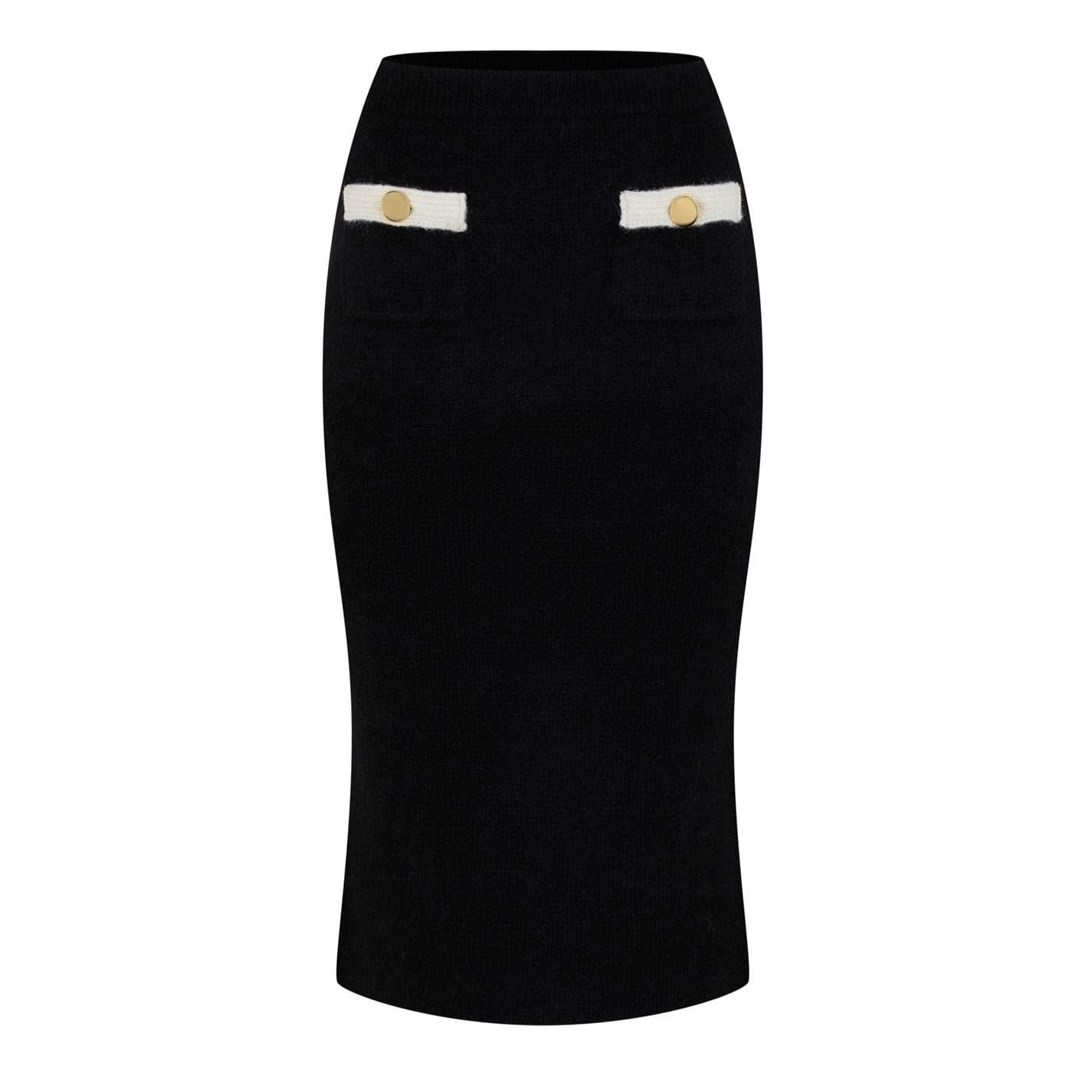 Alessandra Rich Knit Midi Skirt