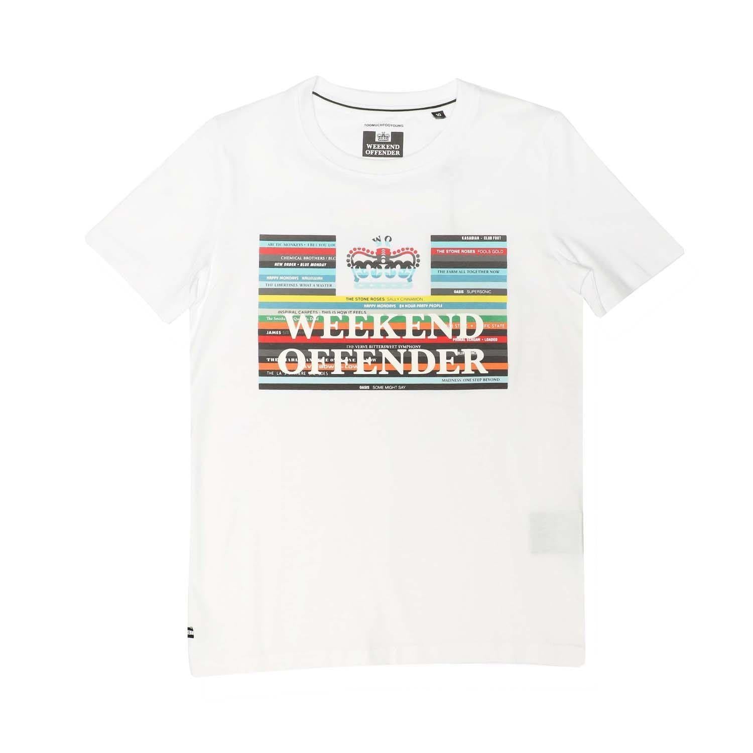 Weekend Offender Boys Spine T-Shirt