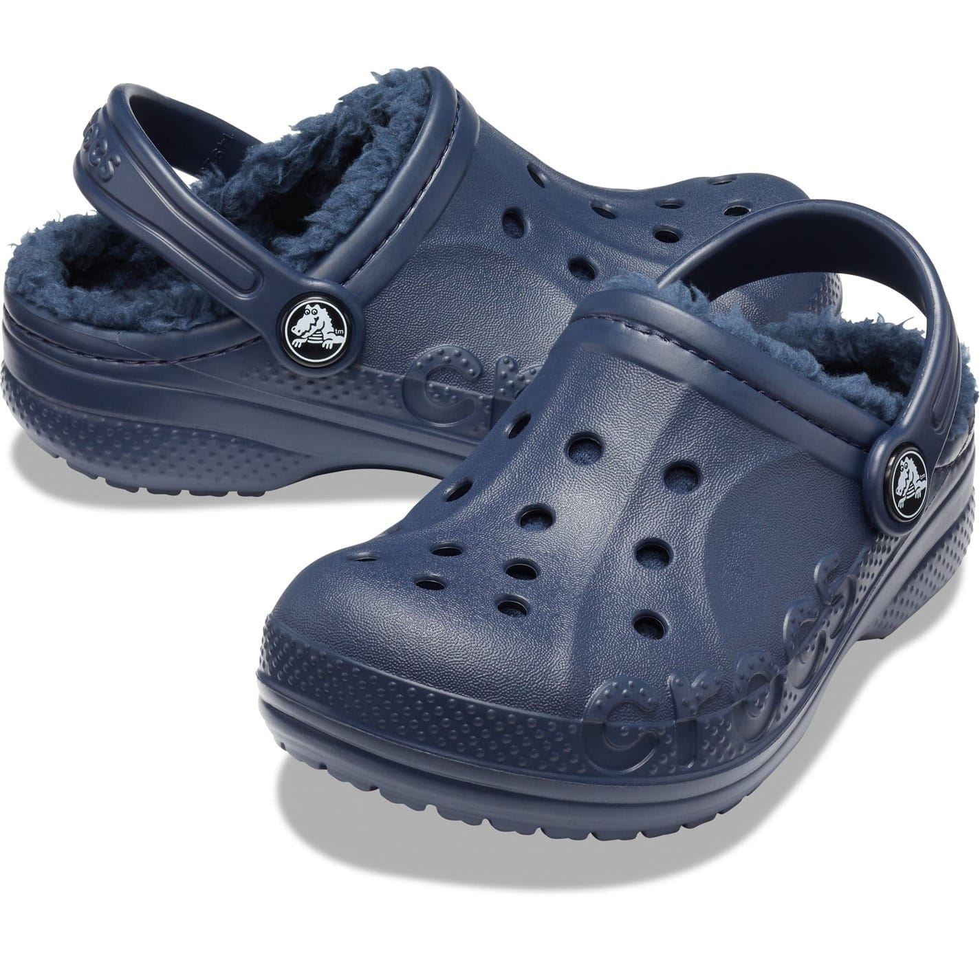 Crocs Baya Lined Shuv Clogs for Children