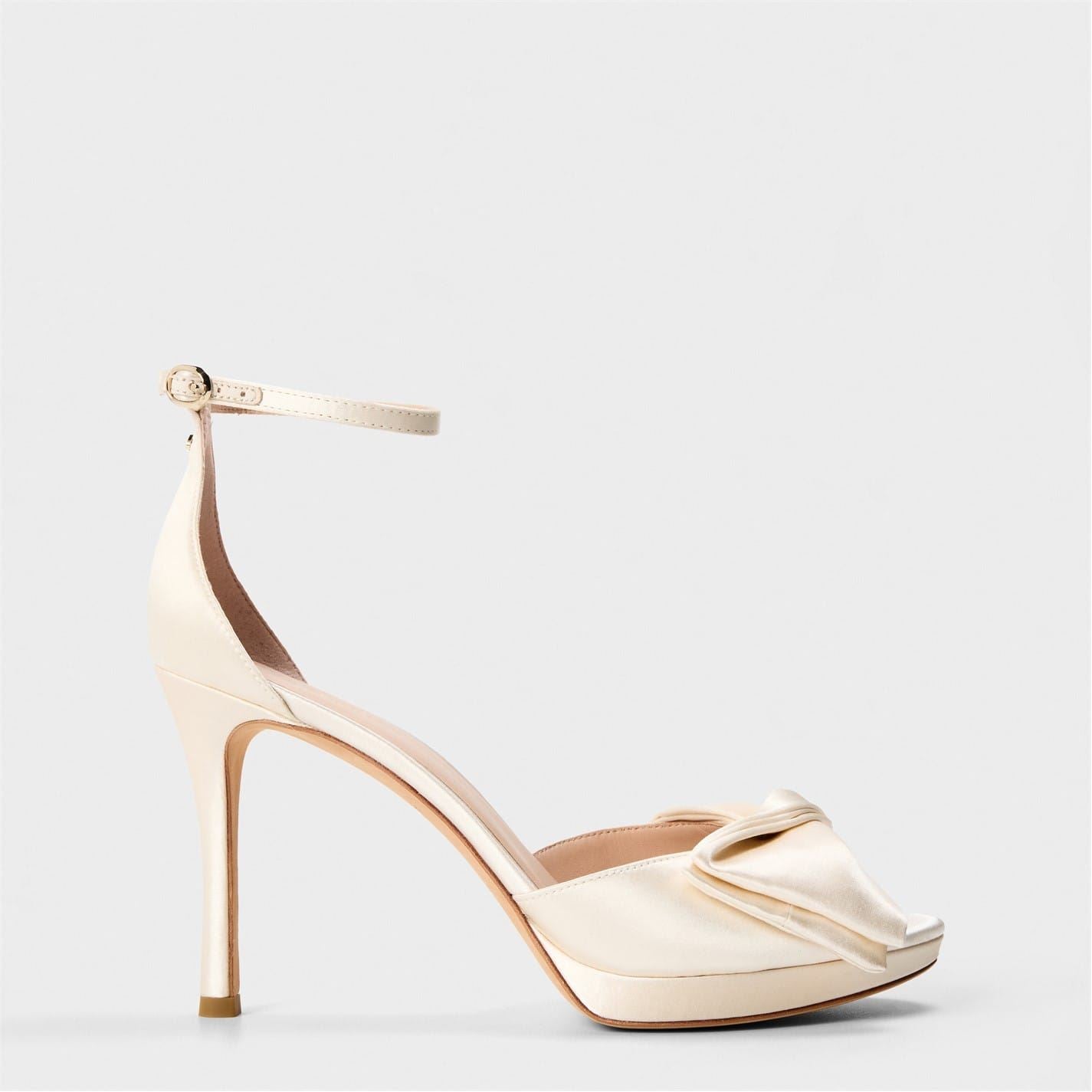 Kate Spade Bow Slingback Sandals with Stiletto Heel