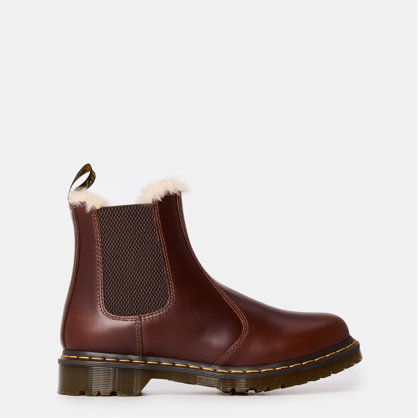 Dr Martens 2976 Leonore Fur Lined Chelsea Boot