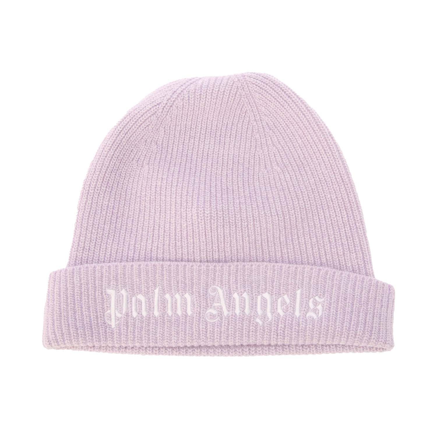 Palm Angels Juniors Knit Logo Beanie
