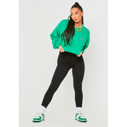 Missy Empire Sport Oversized Cropped Sweatshirt