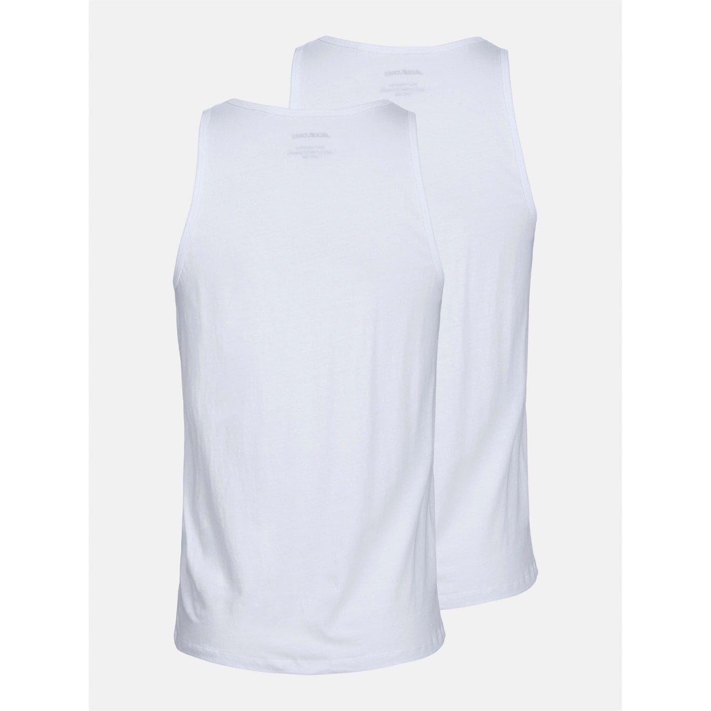 Jack and Jones 2 Pack Scoop Neck Box Tank