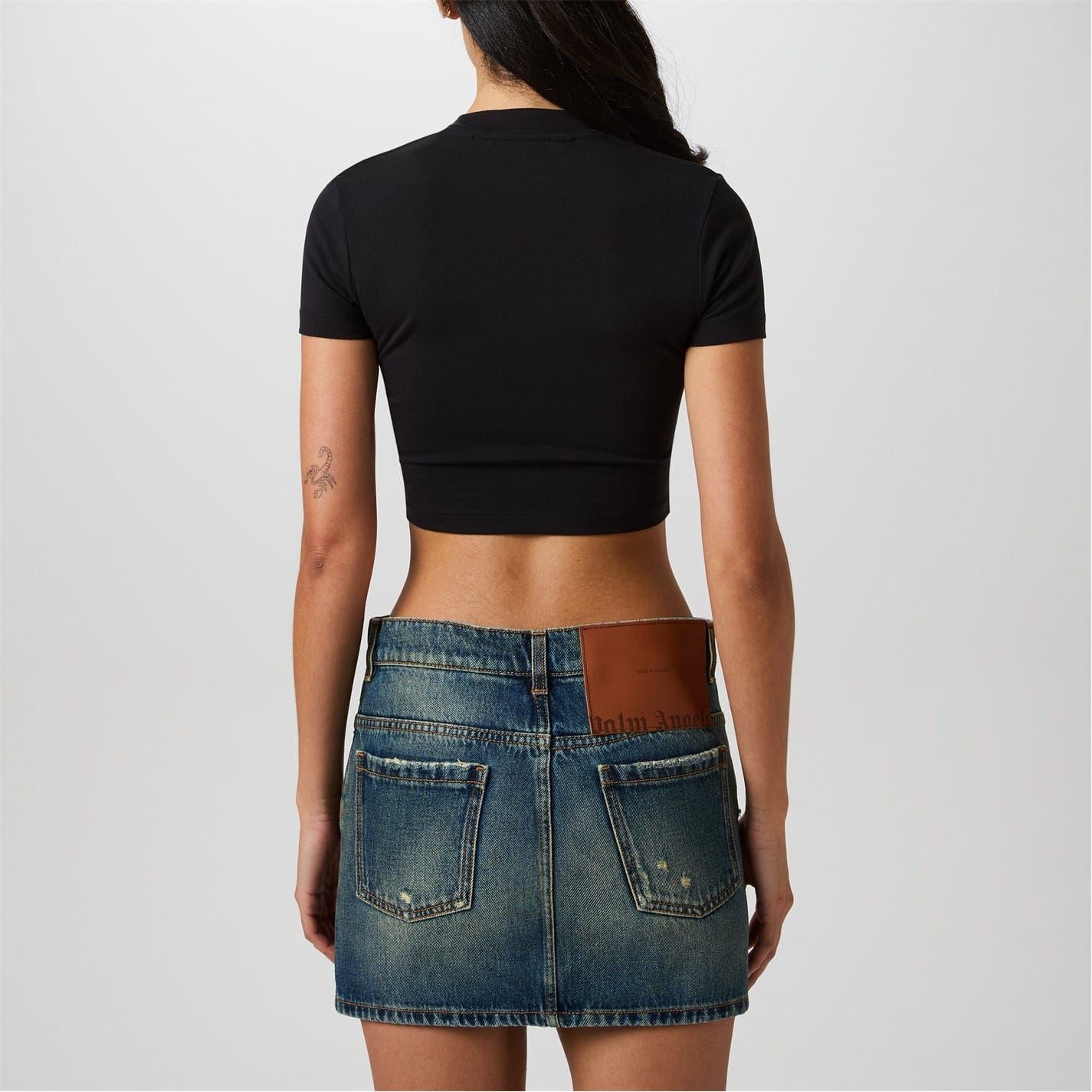 Palm Angels Logo Baby Tee