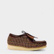 Clarks Originals Wallabee Tweed Moccasin Loafers with Houndstooth