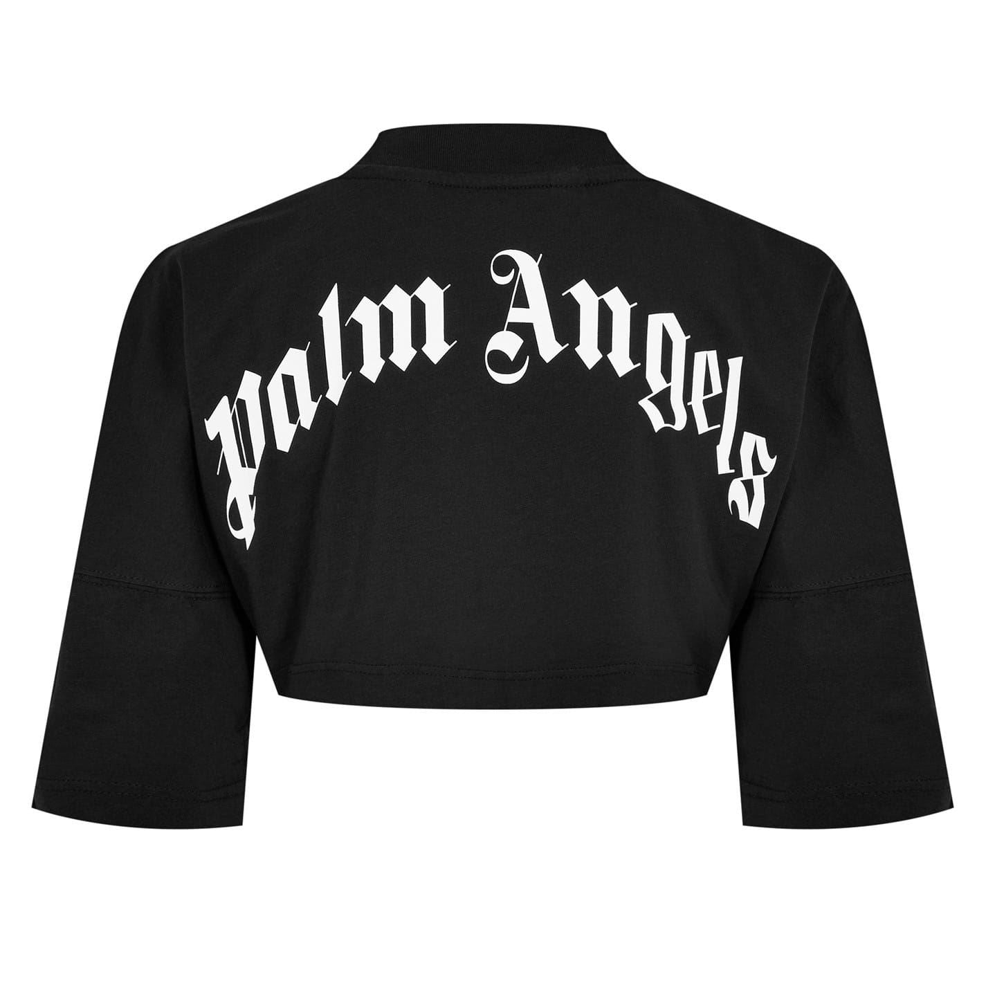 Palm Angels Logo Crop T-Shirt