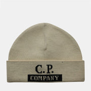 C.P. Company Merino Logo Beanie
