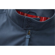 SoulCal Mock Neck Snap Button Ribbed Cuff Harrington Jacket