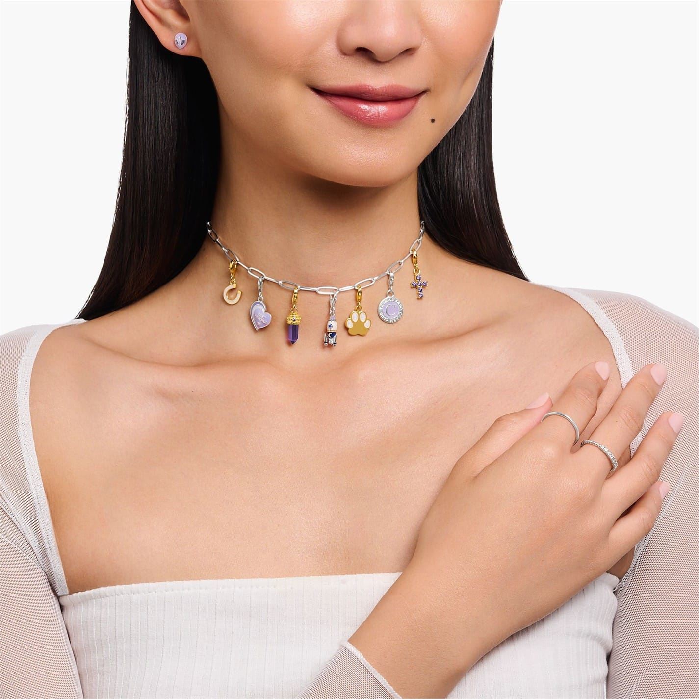 Thomas Sabo Friends Charm Sterling Silver Charm