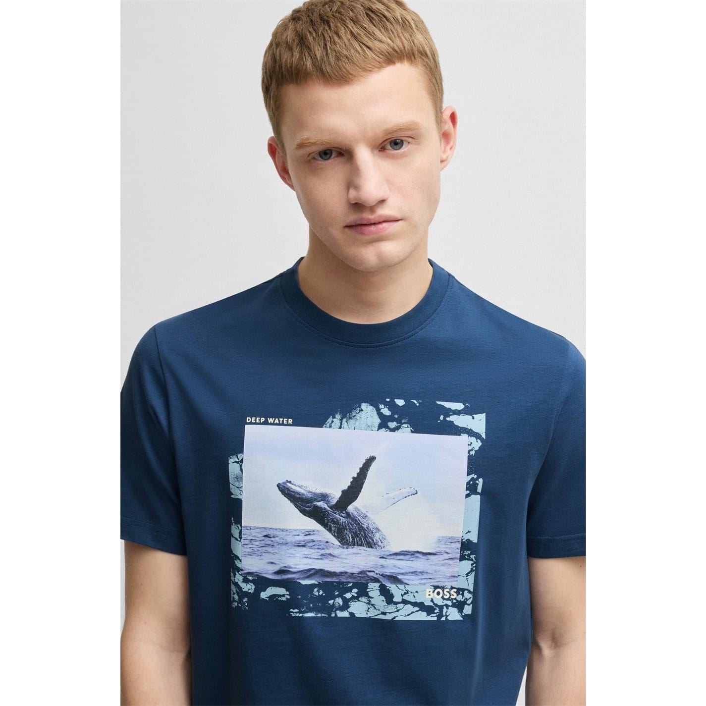 Boss Crew Neck Short Sleeve Regular Fit T-Shirt