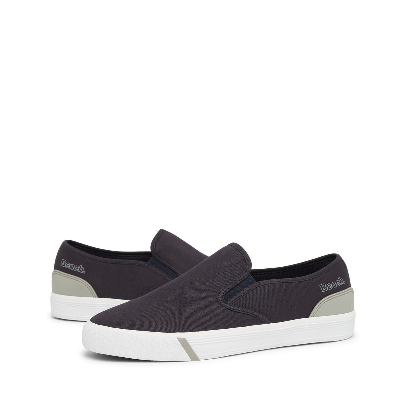Bench Solid Patterned Slip-On Sneakers