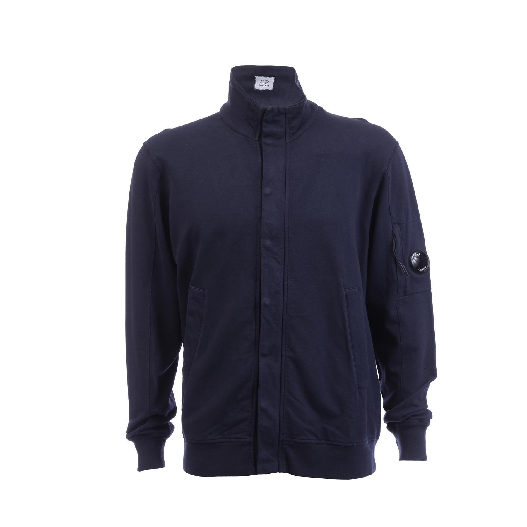 C.P. Company Logo Fleece Standard Collar Sweatshirt