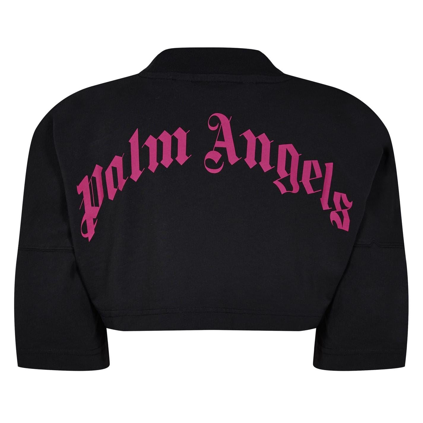 Palm Angels Logo Crop T-Shirt