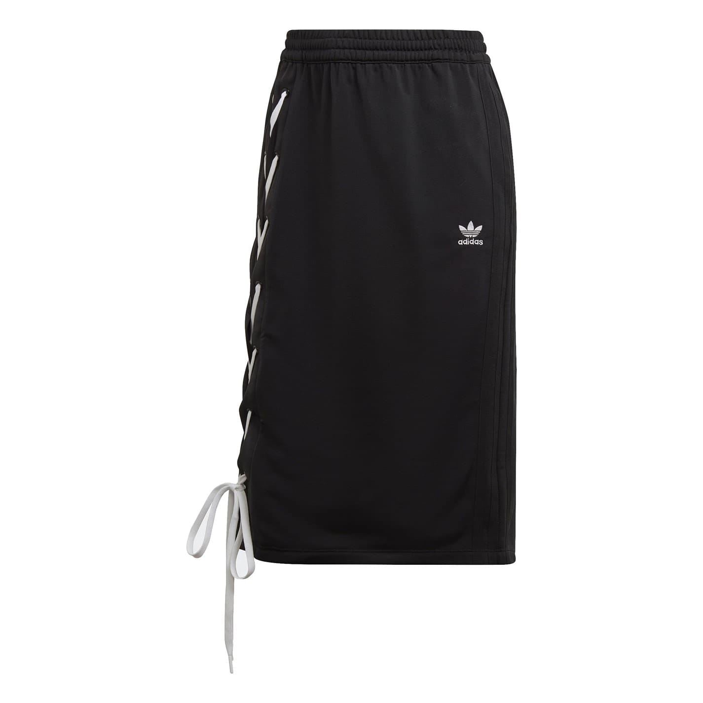 adidas Originals Laced Midi A-Line Skirt