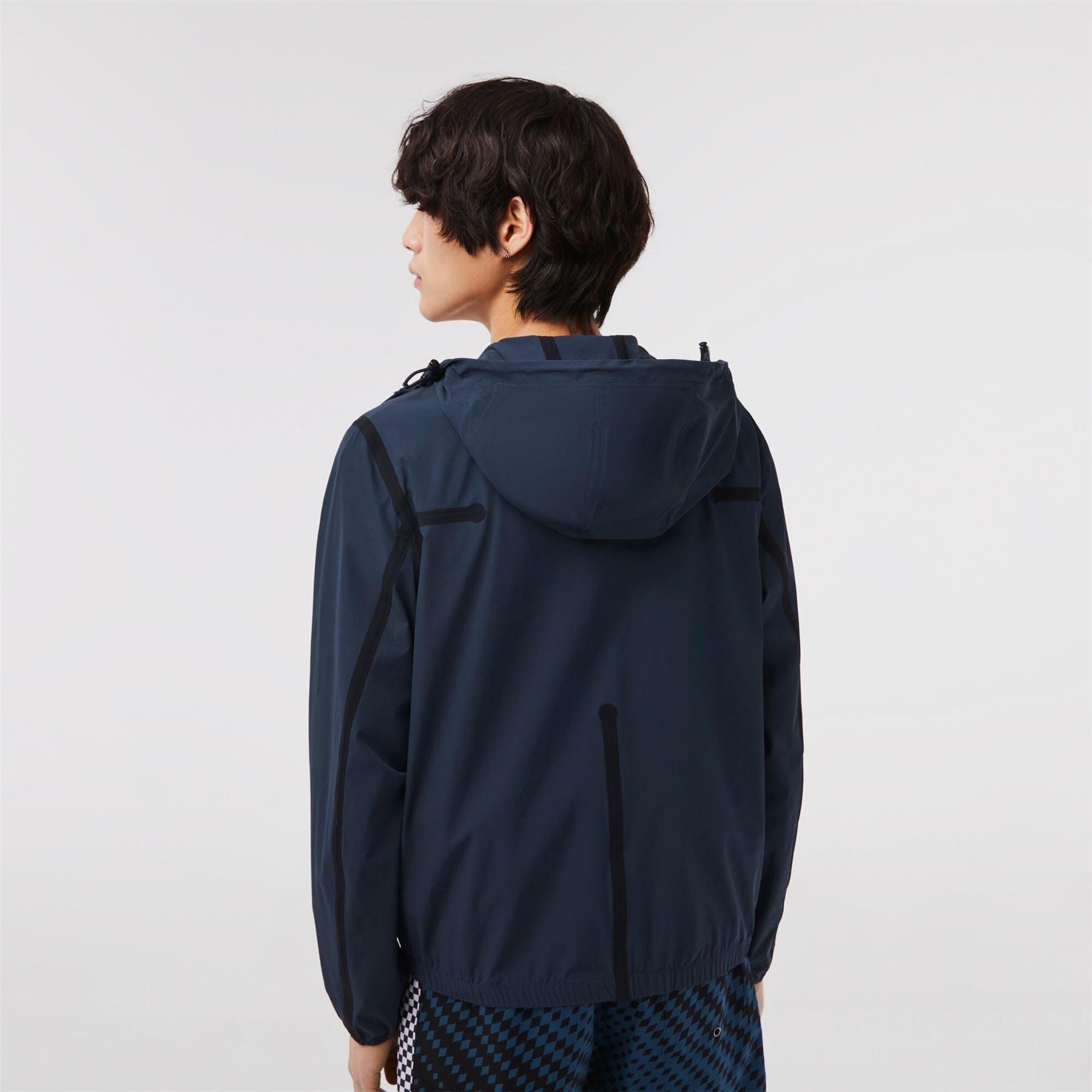 Lacoste Recycled Polyamide Short Track Jacket