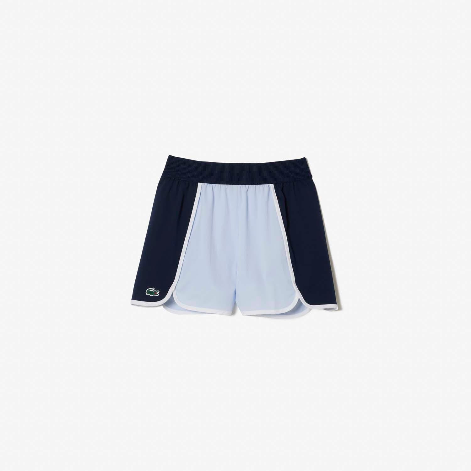 Lacoste Sport Stretch Diamond Taffeta Sport Shorts