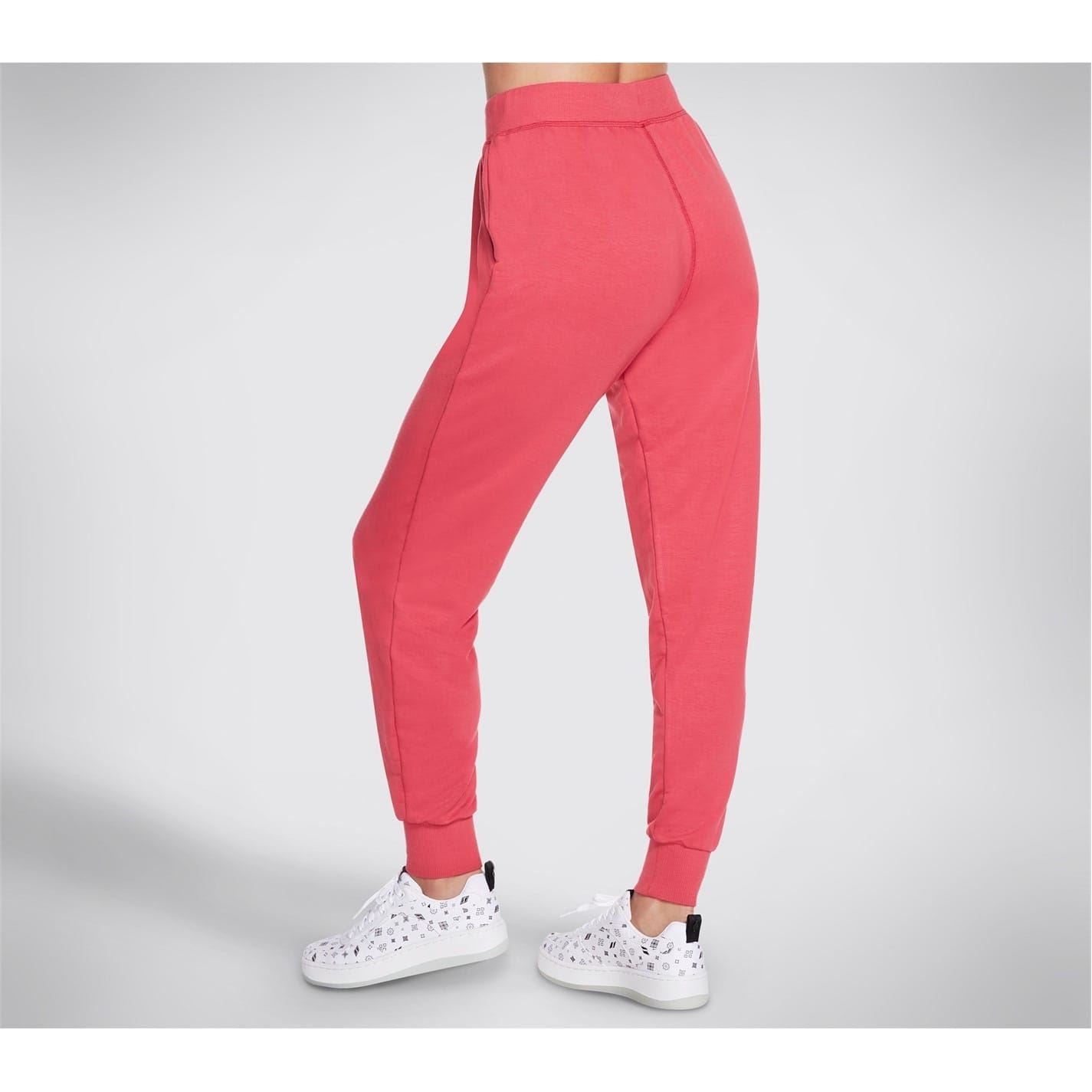 Skechers Solid Patterned Slim Joggers