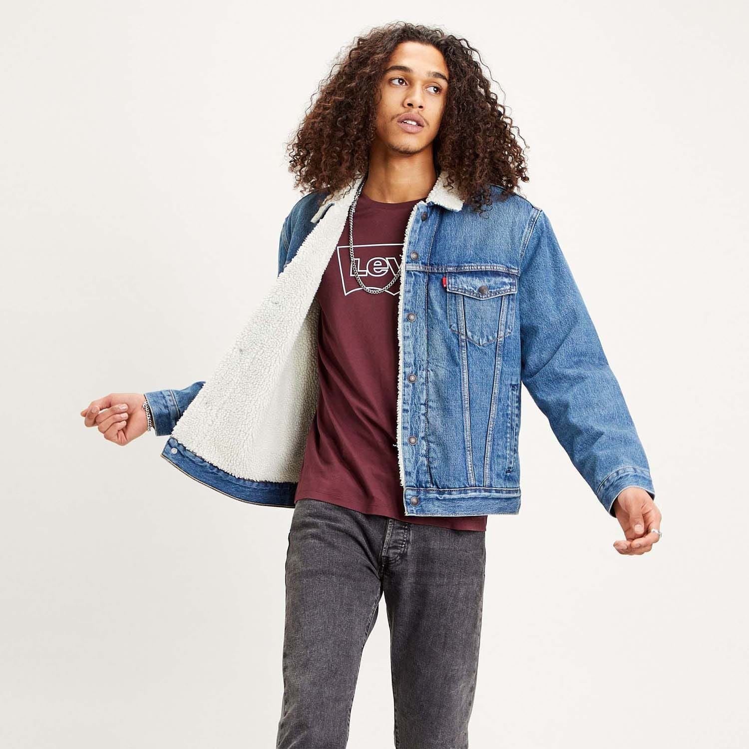Levis Type III Sherpa Trucker Jacket