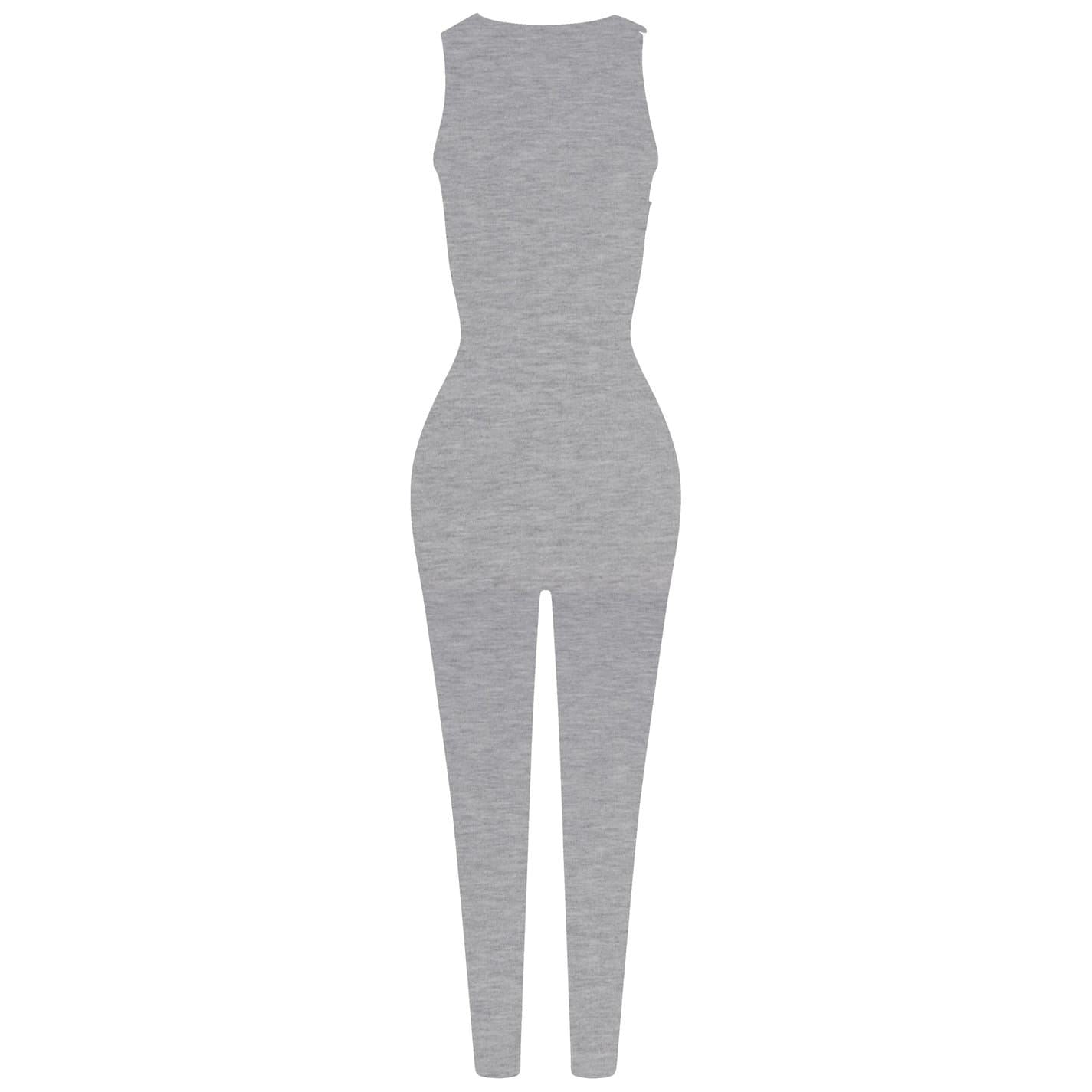 Honeyz High Neck Solid Patterned Sleeveless Jumpsuit