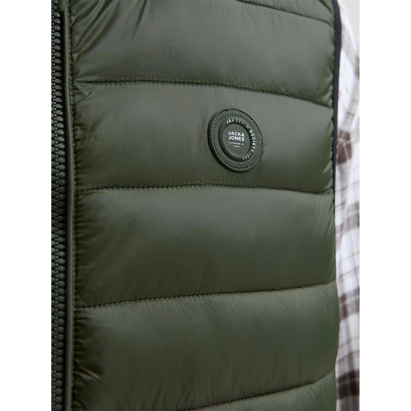 Jack and Jones Mens Puffer Gilet
