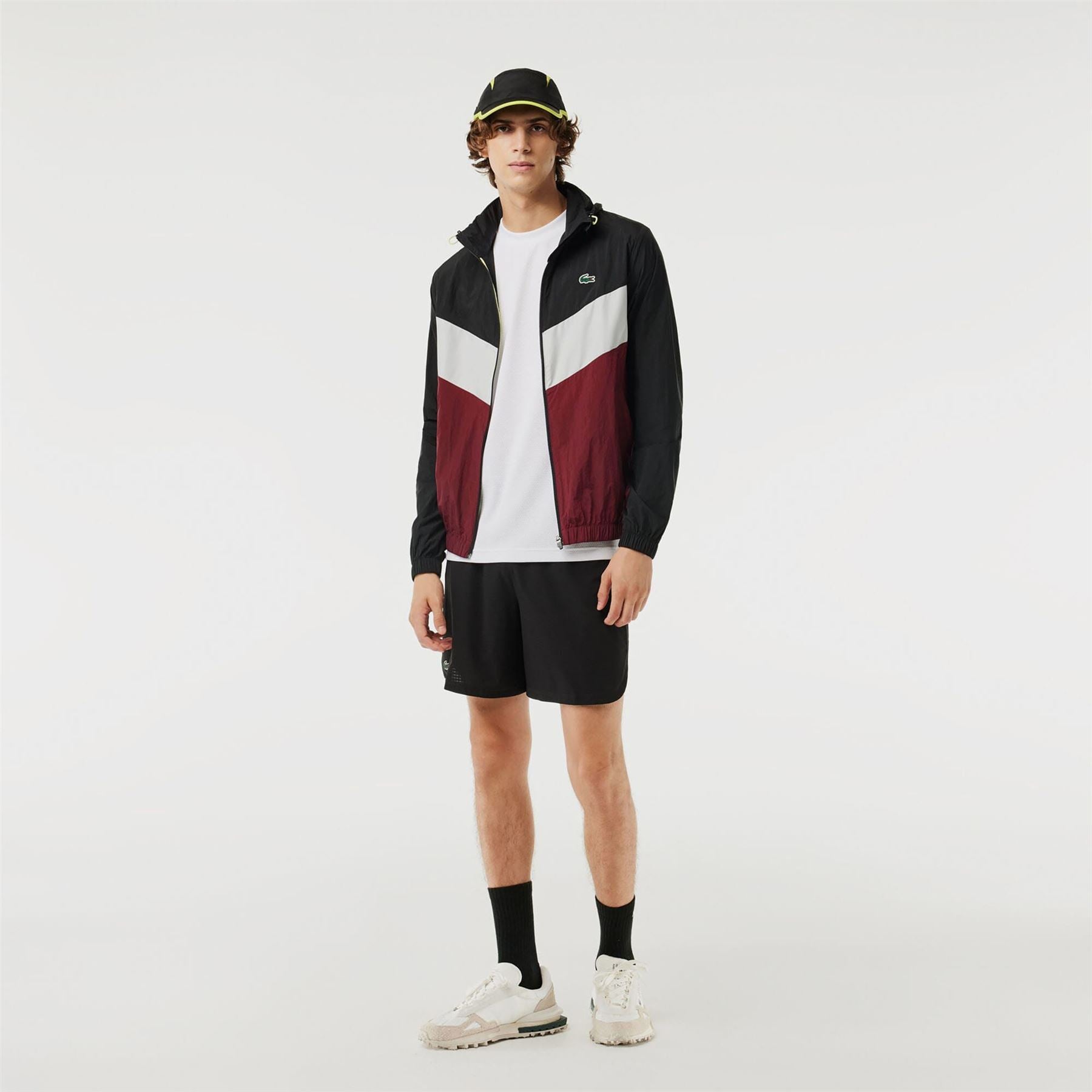 Lacoste Water Resistant Packaway Sport Jacket