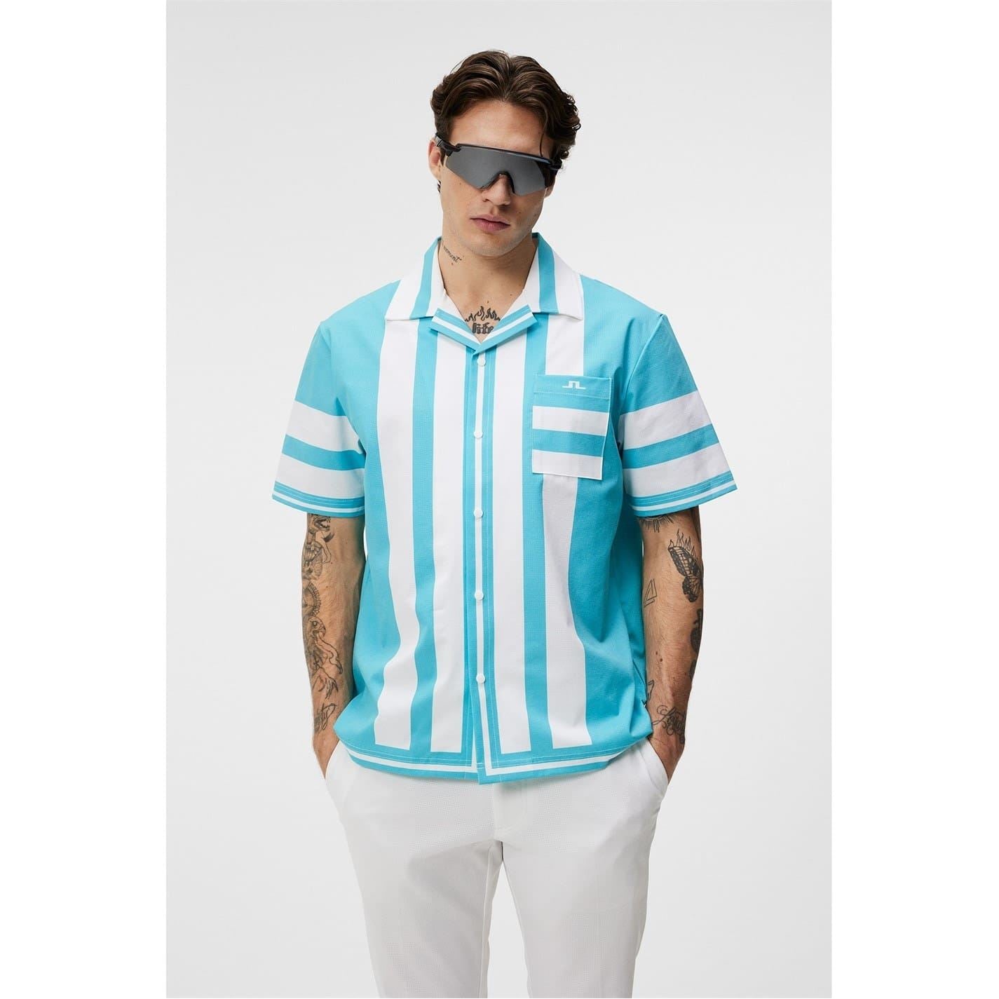 J Lindeberg Regular Fit Short Sleeve Shirt