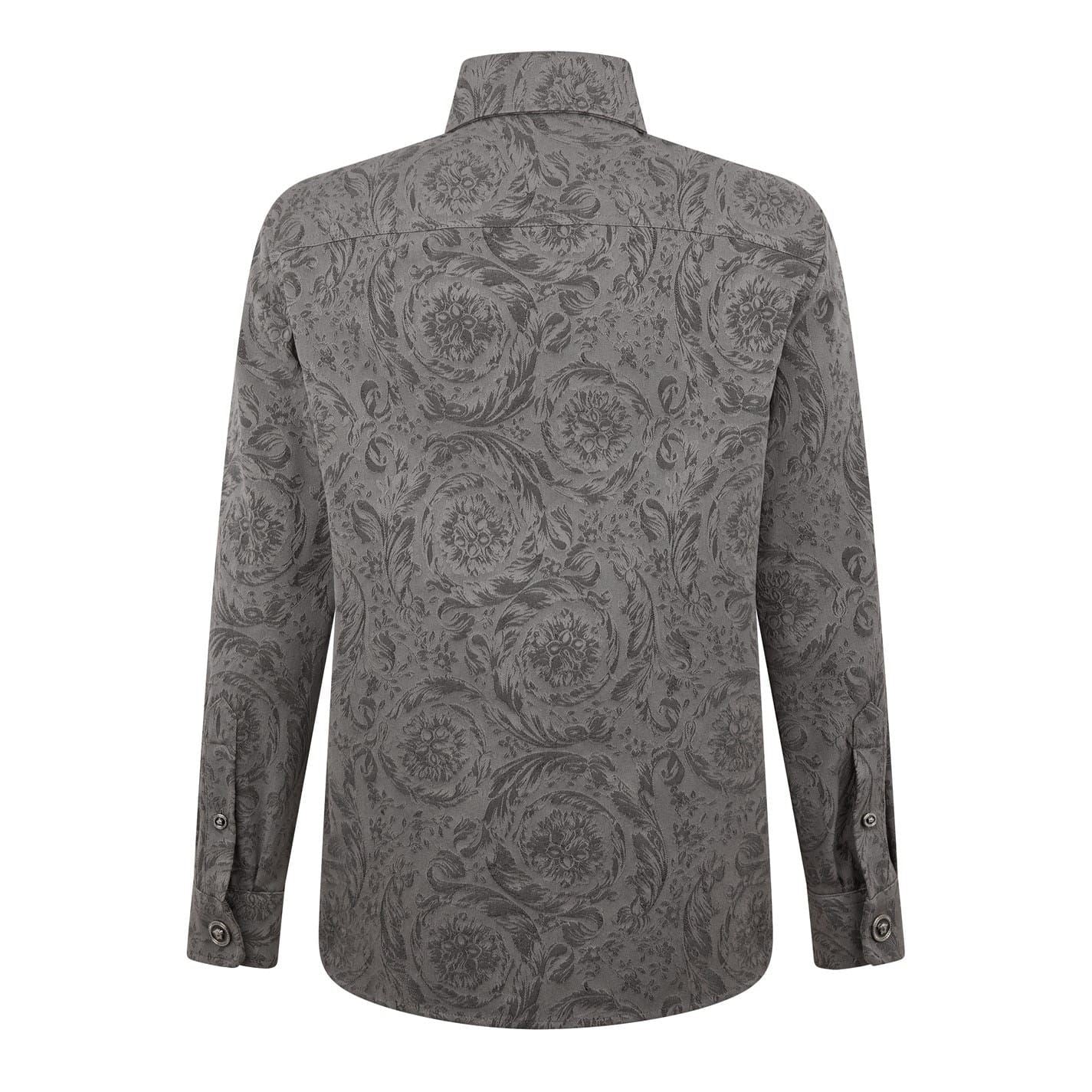 Versace Barocco Jacquard Gabardine Overshirt
