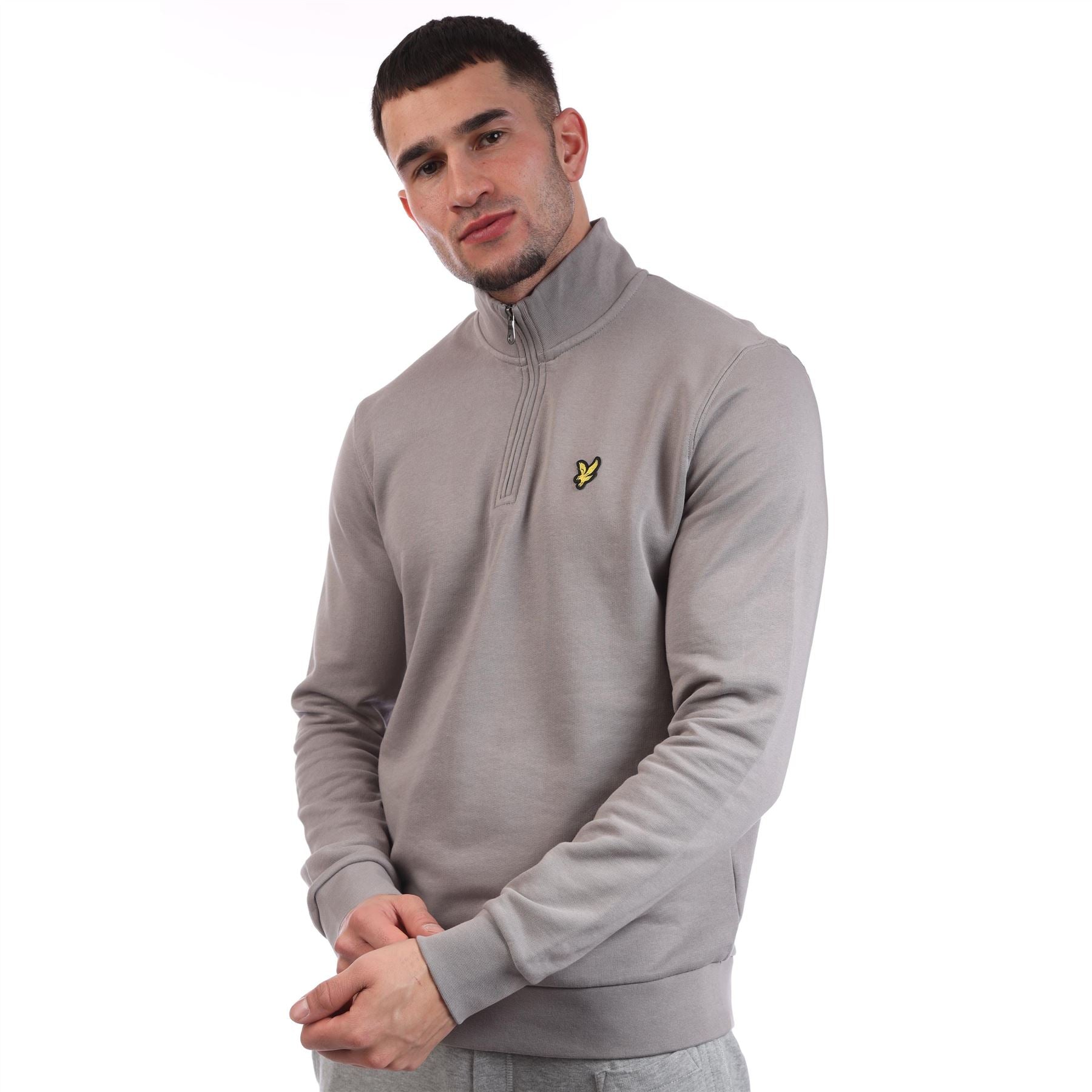 Lyle And Scott Loopback Quarter Zip Sweatshirt