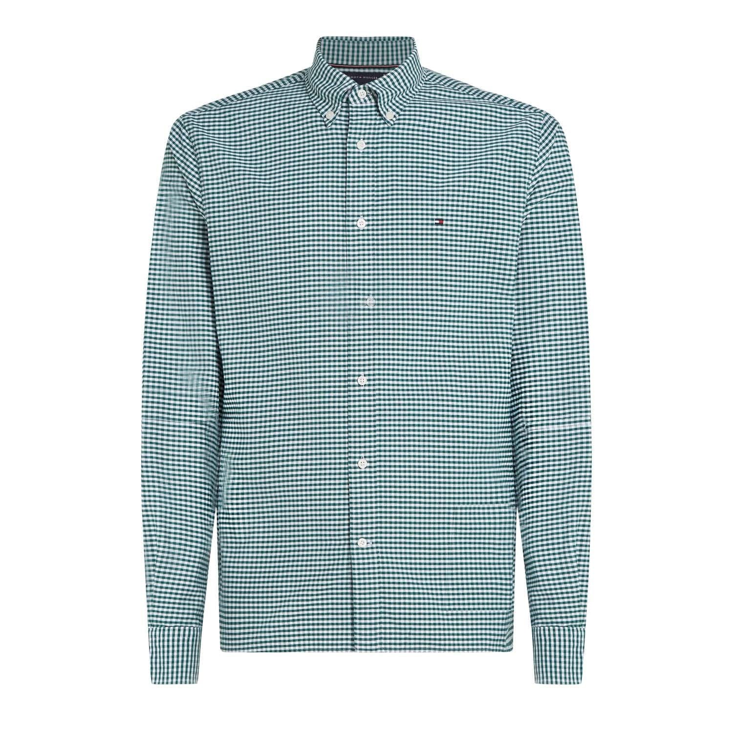 Tommy Hilfiger Gingham Regular-Fit Oxford Shirt