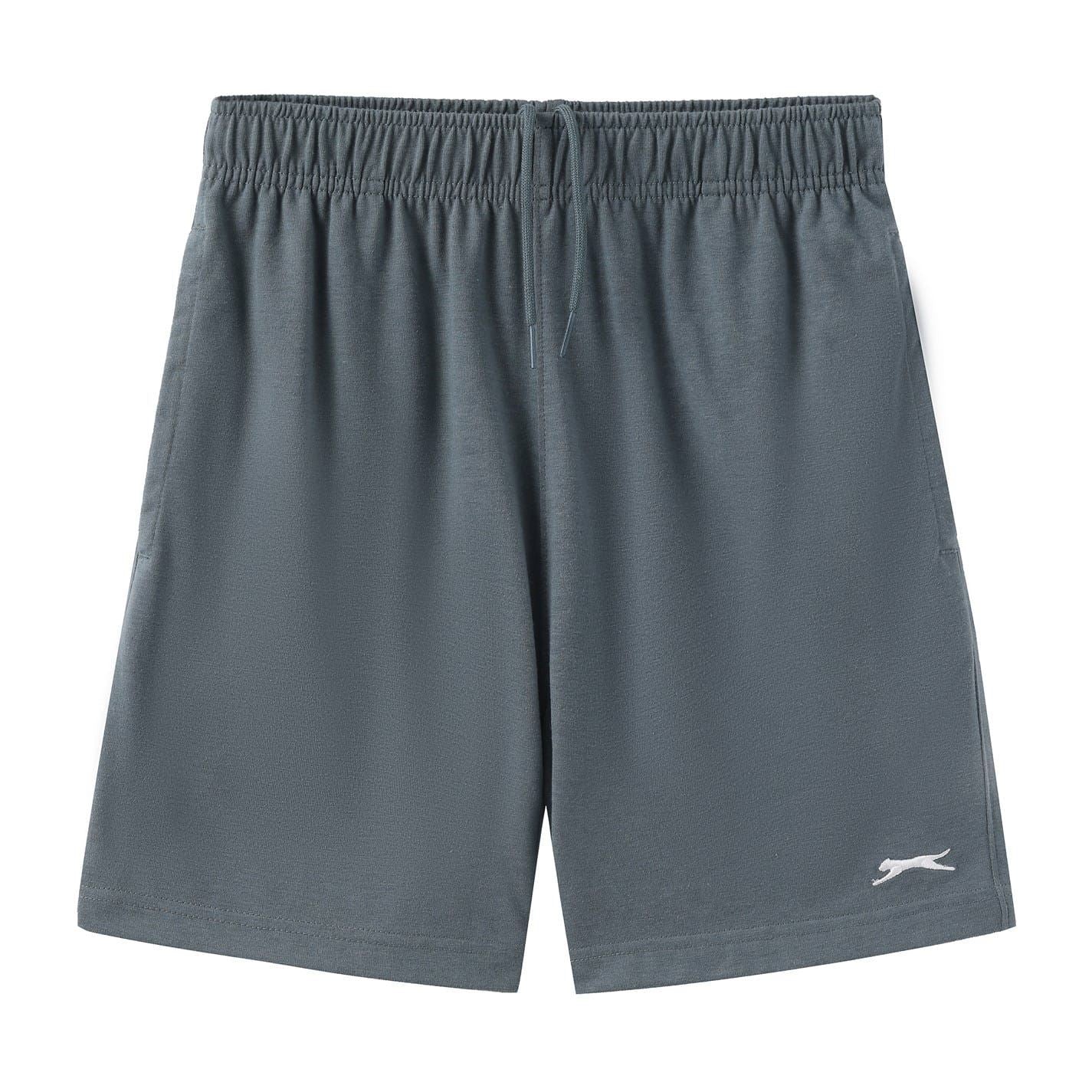 Slazenger Logo Sweat Shorts with Elasticated Waistband