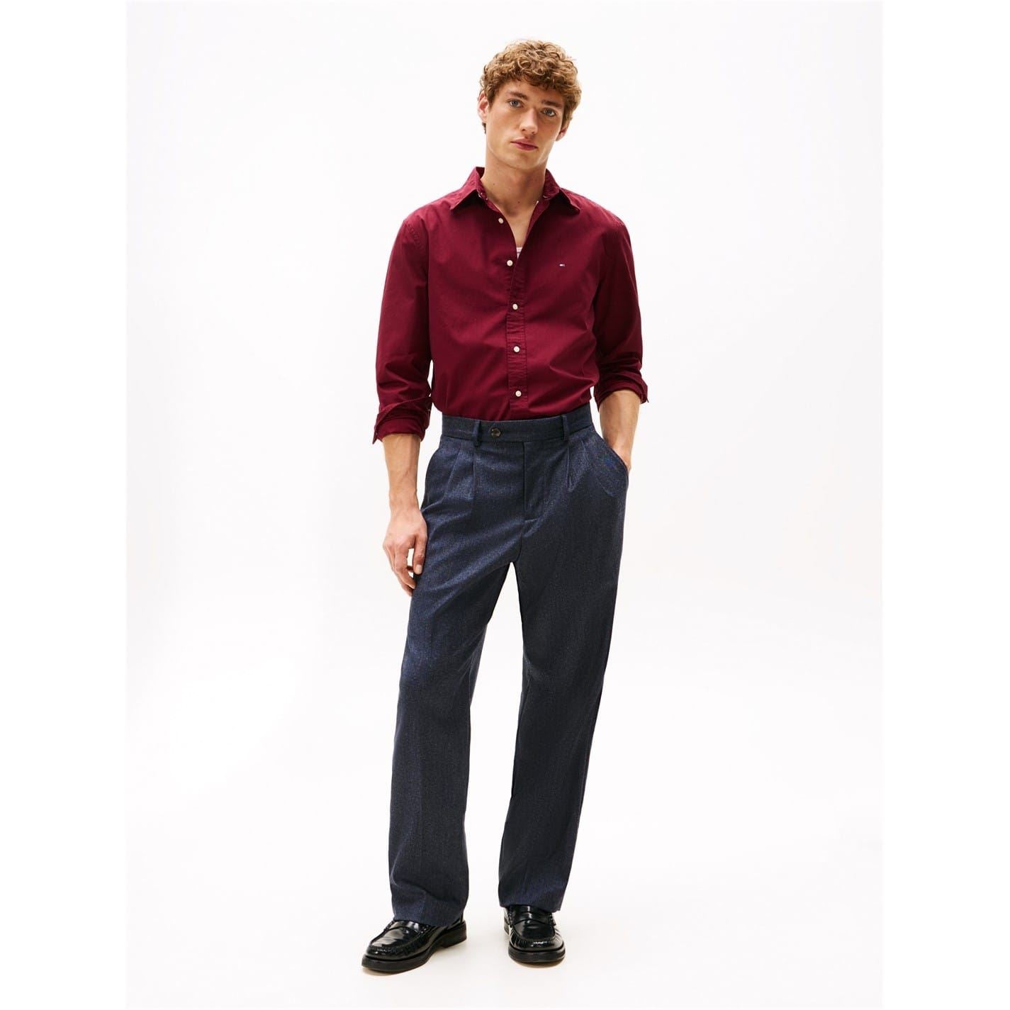 Tommy Hilfiger Flex Long Sleeve Poplin Shirt