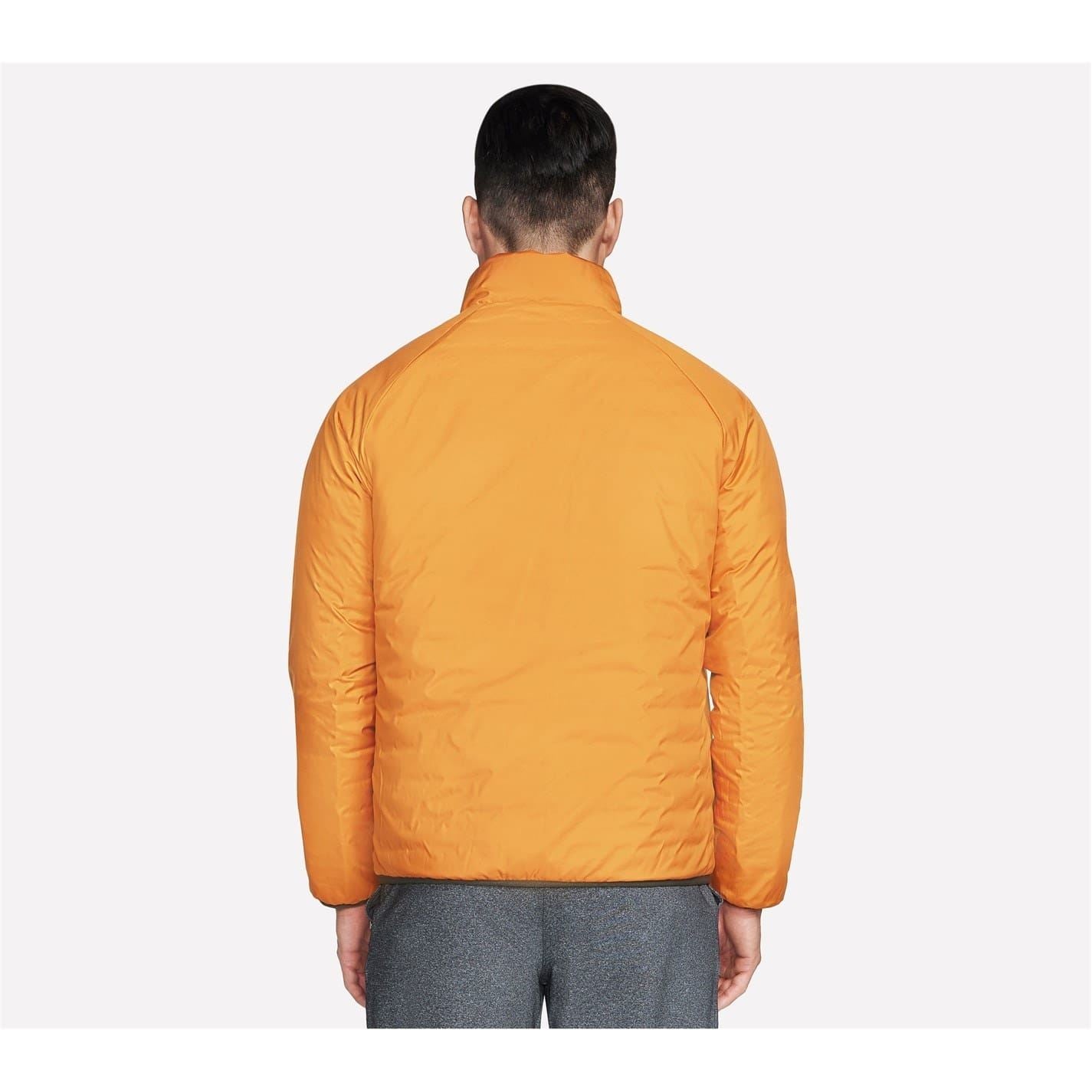 Skechers Goshield Altitude Solid Patterned Ribbed Cuff Softshell Jacket