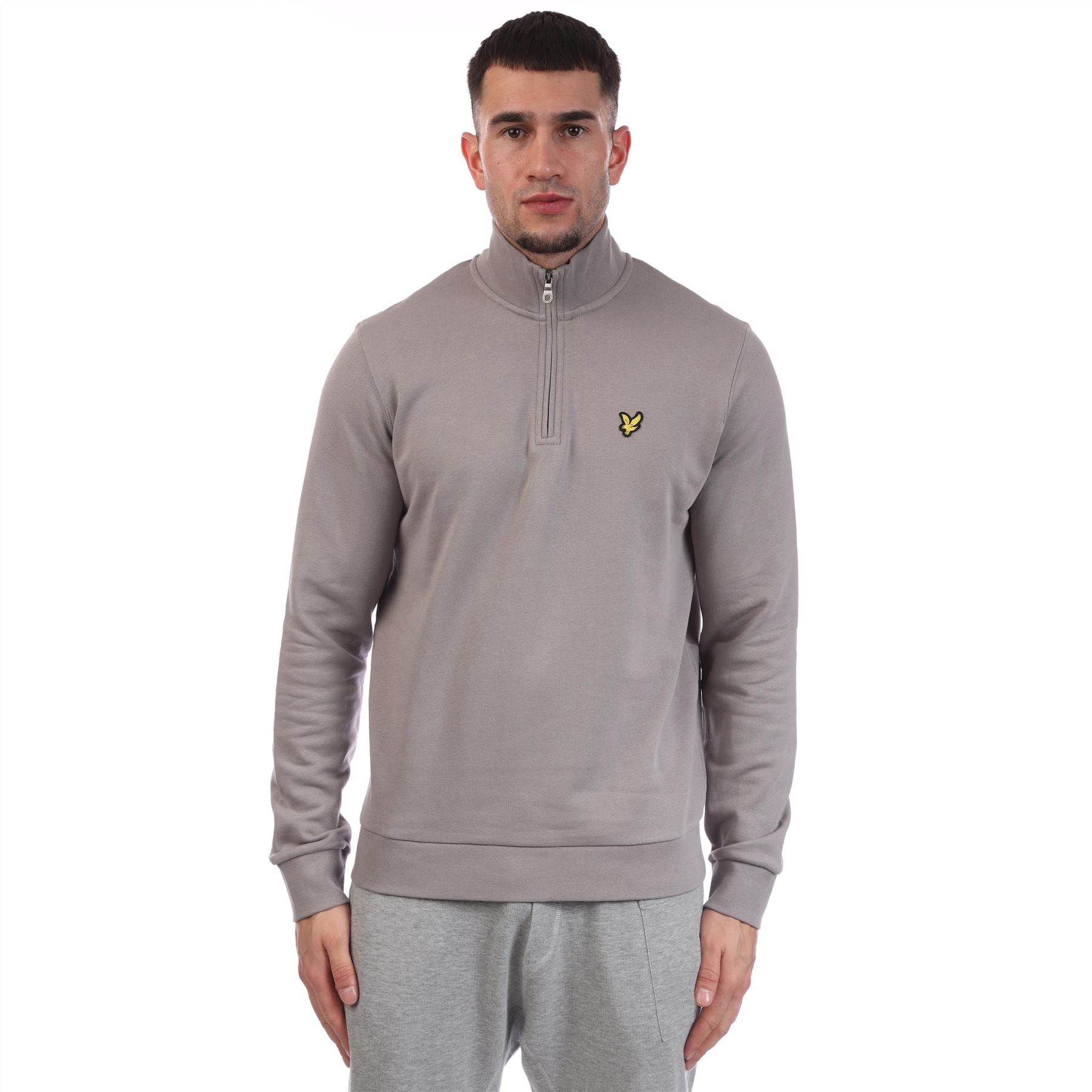 Lyle And Scott Loopback Quarter Zip Sweatshirt