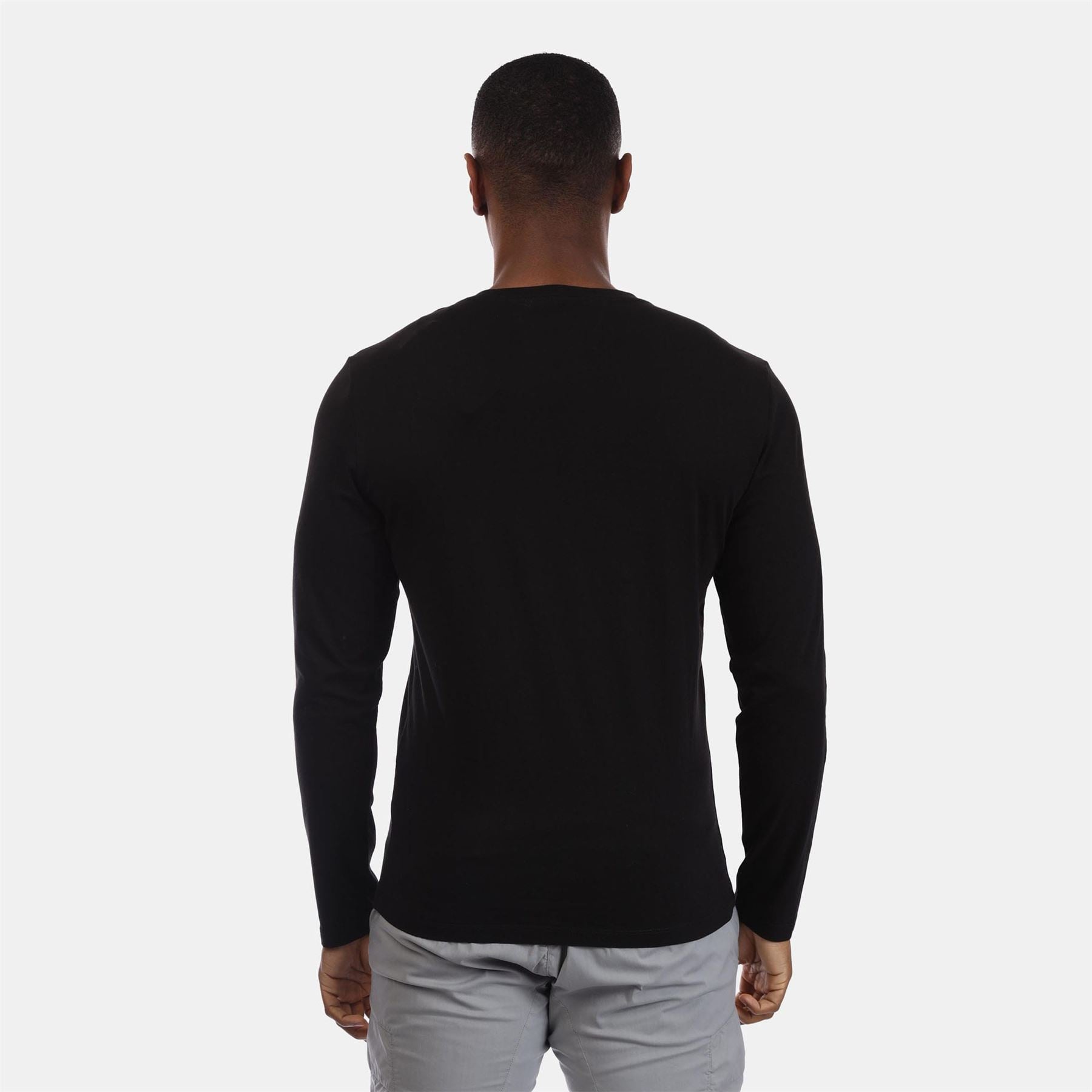 C.P. Company Long Sleeve Logo Label T-Shirt