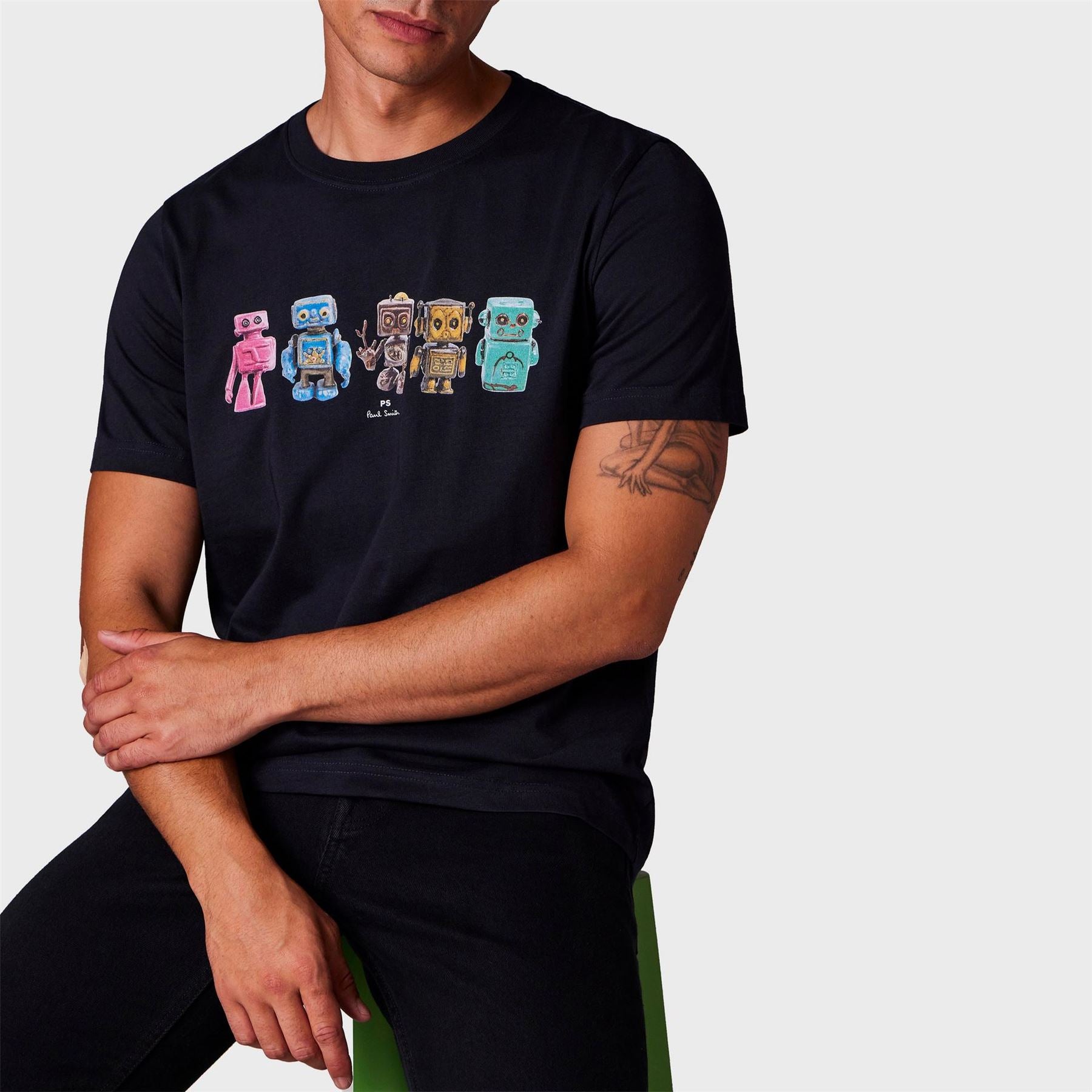 PS Paul Smith Robot Regular Fit T-Shirt