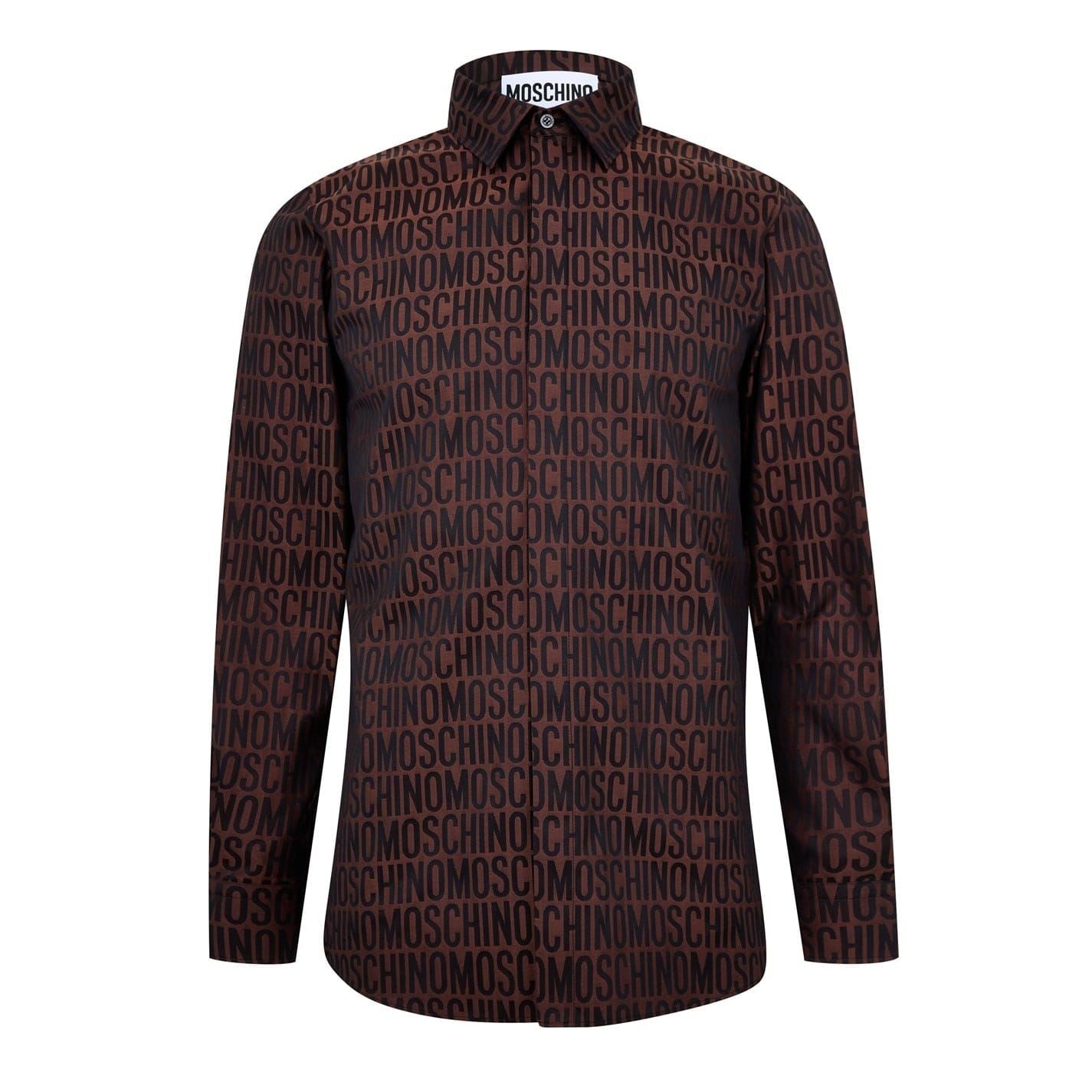 Moschino Regular Fit Long Sleeve Shirt