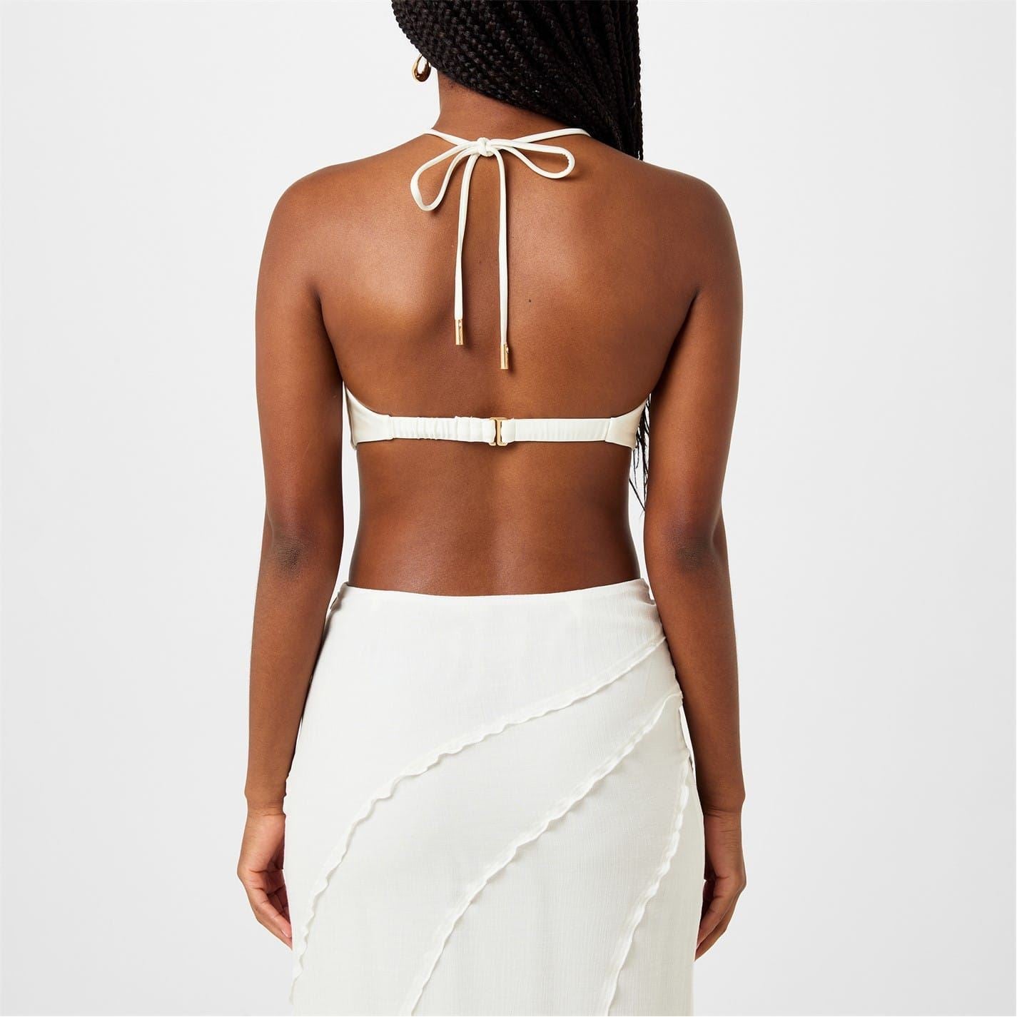 Cult Gaia Euphrasia Bikini Top with Tie Closure