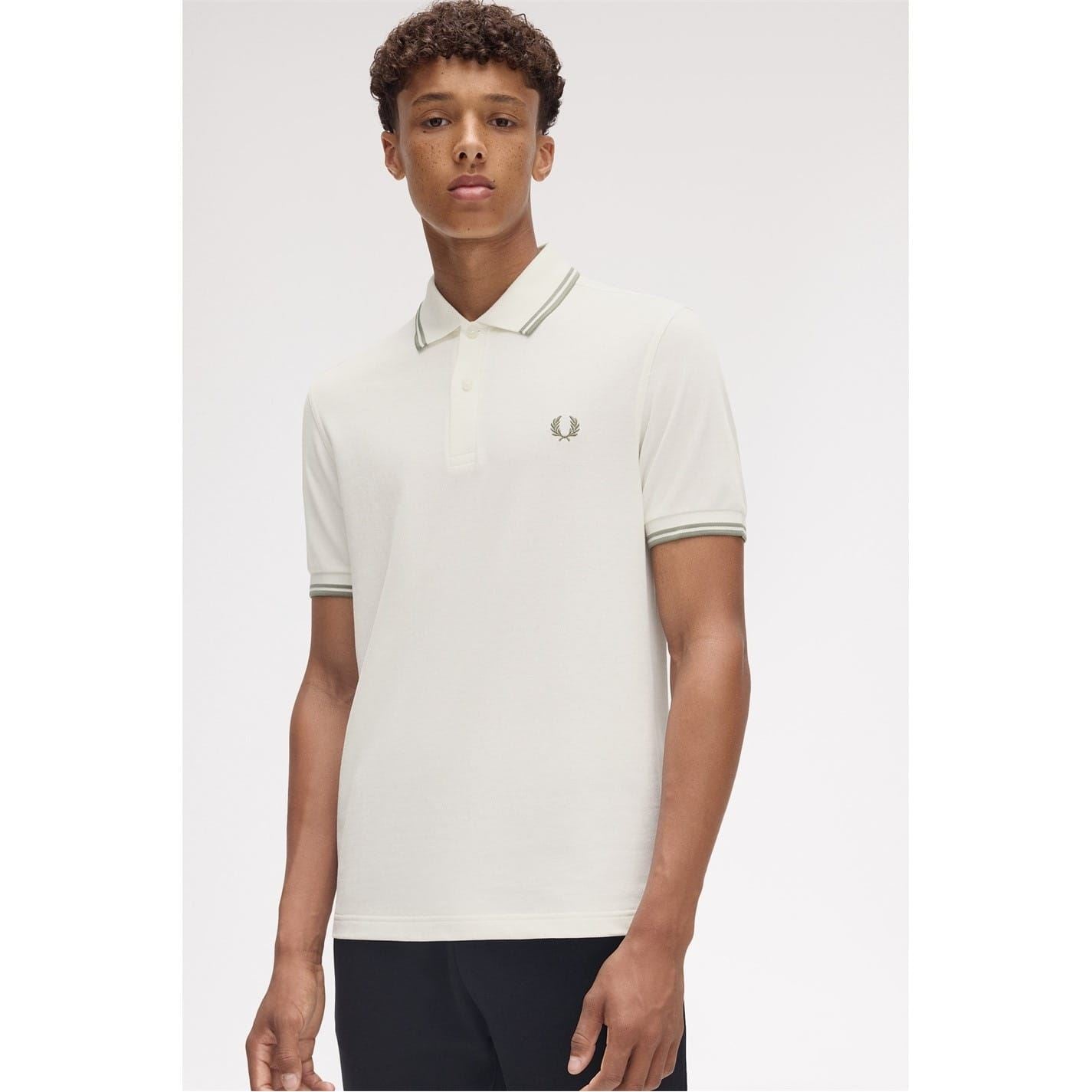 Fred Perry Sleeve Twin Tipped Polo Shirt