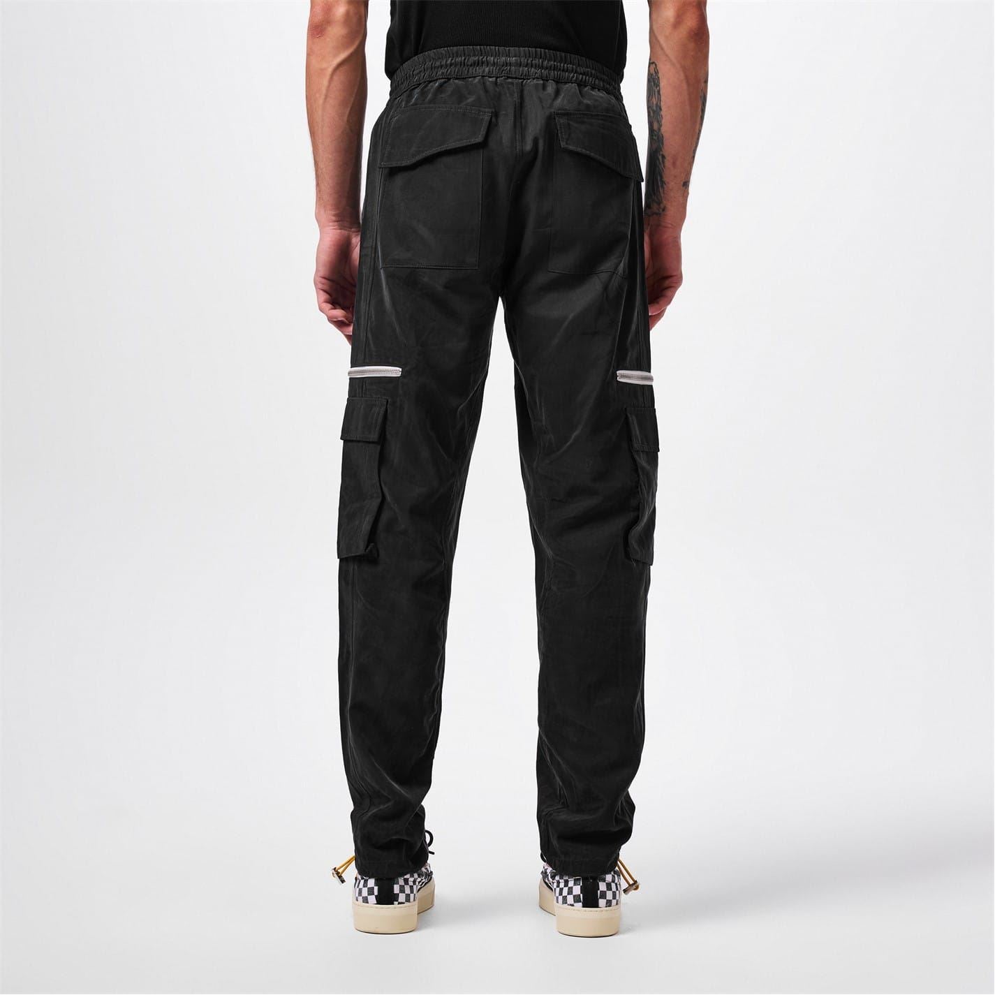 Rhude Cupro Cargo Pants