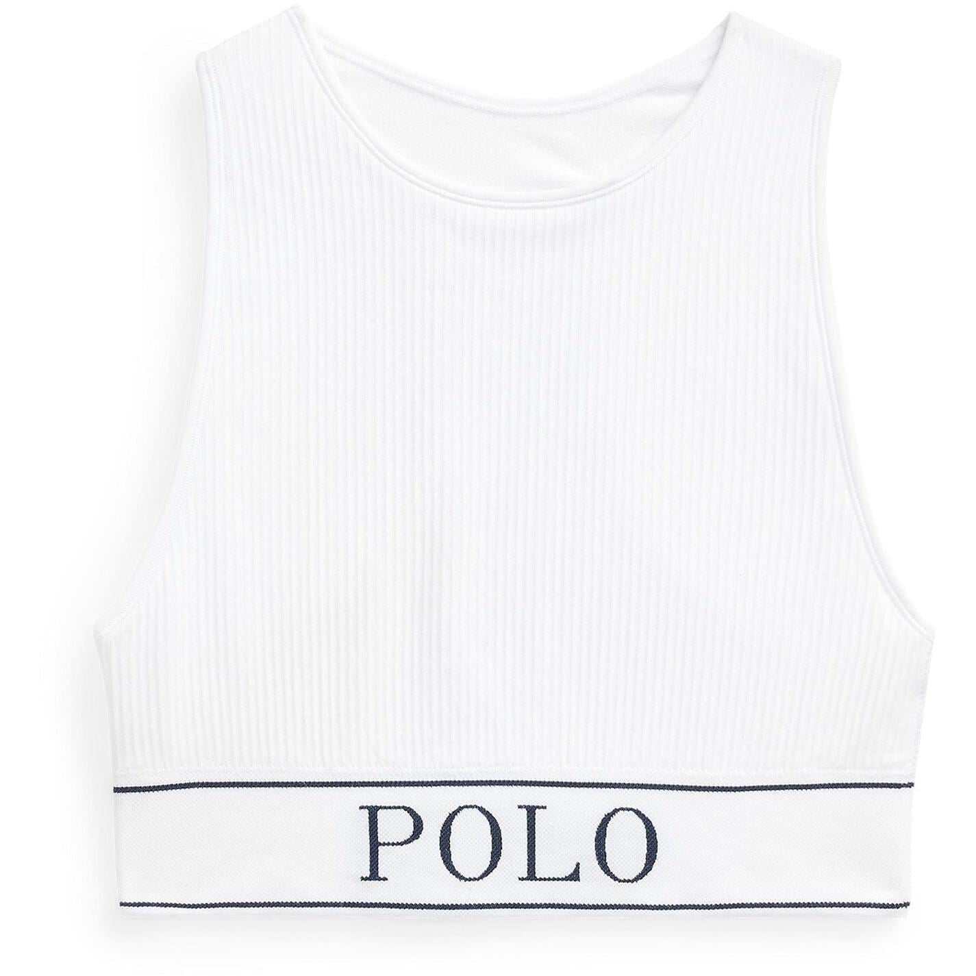 Ralph Lauren Polo Rib Cropped Slim Fit Shirt